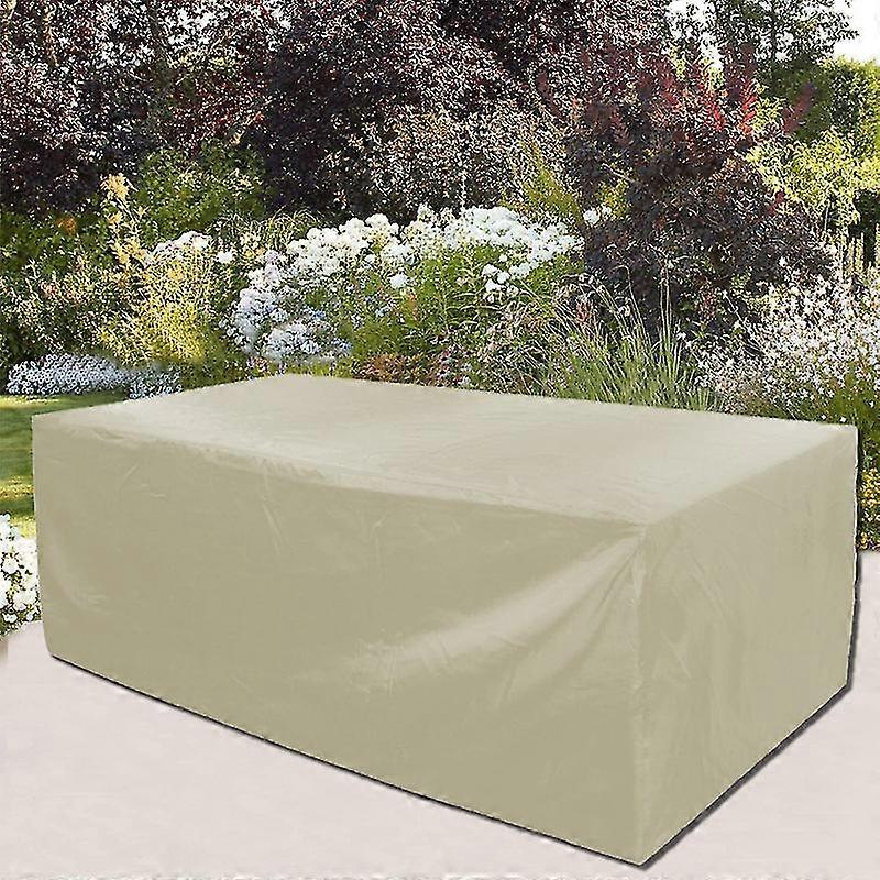 屋外用家具セットカバー、ガーデン家具カバー耐引裂性と耐久性、防水防塵