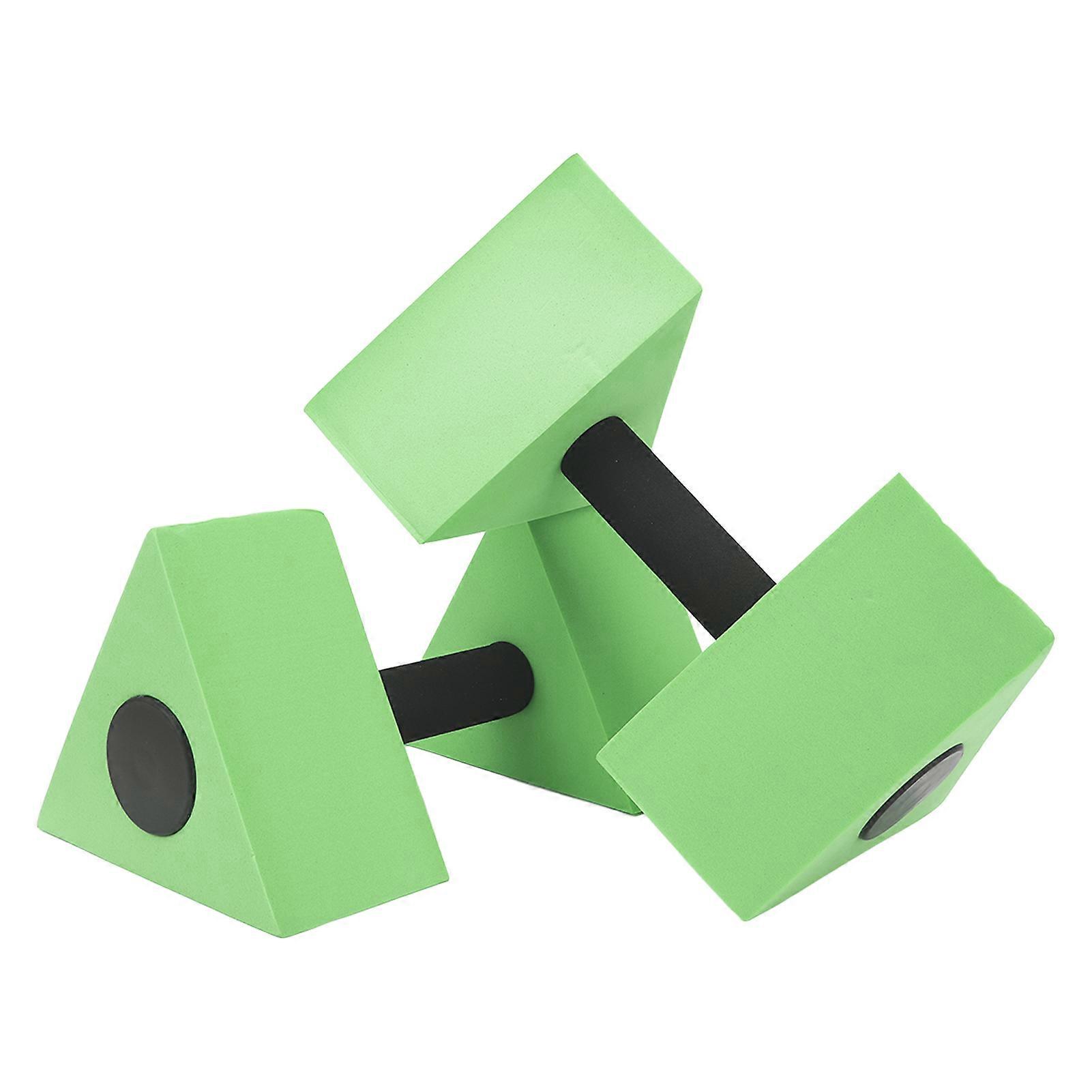 Triangle Foam Dumbbells, High-Buoyancy, Quick-Drying, Pool Aerobic Workout