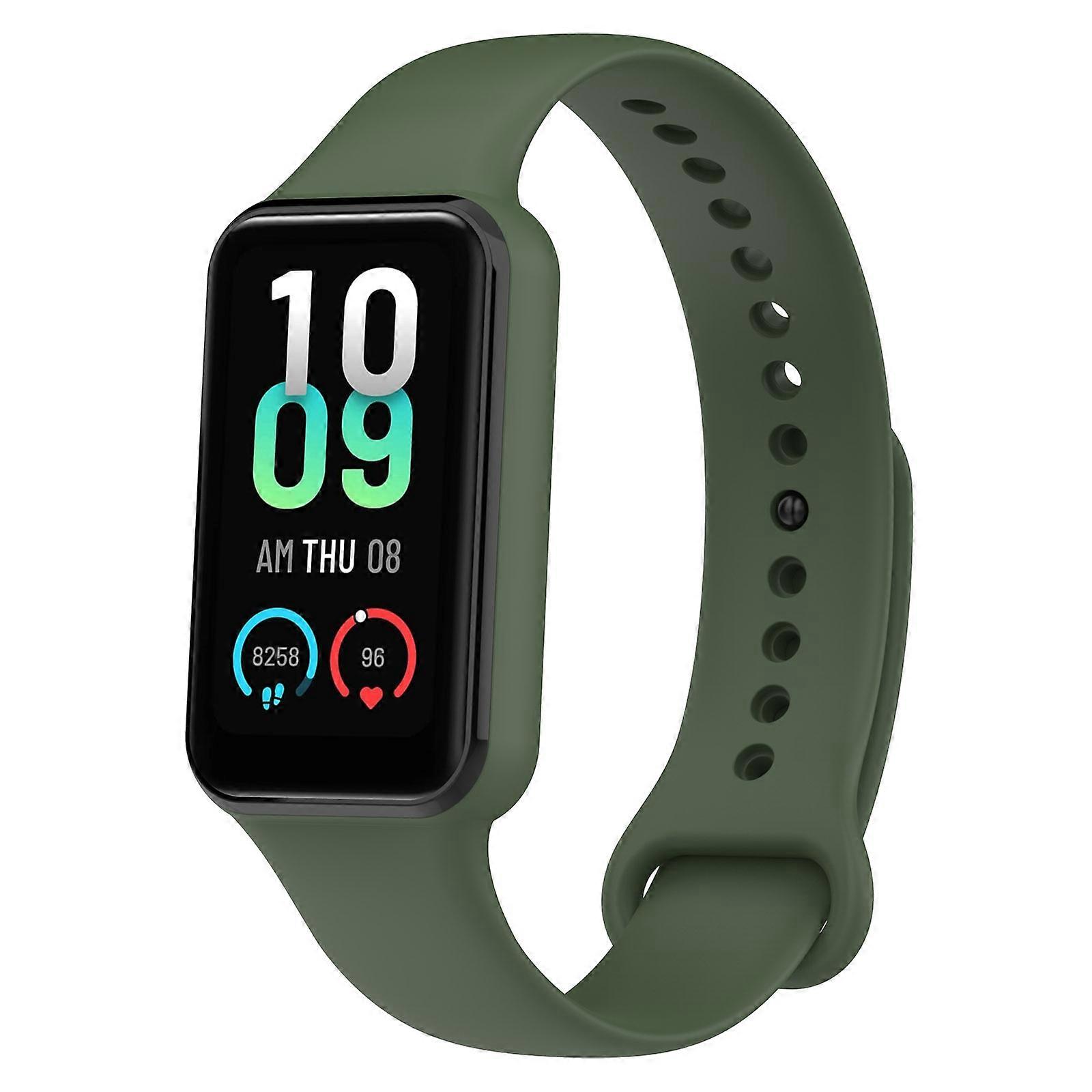 Para Amazfit Band 7 correa de reloj de silicona