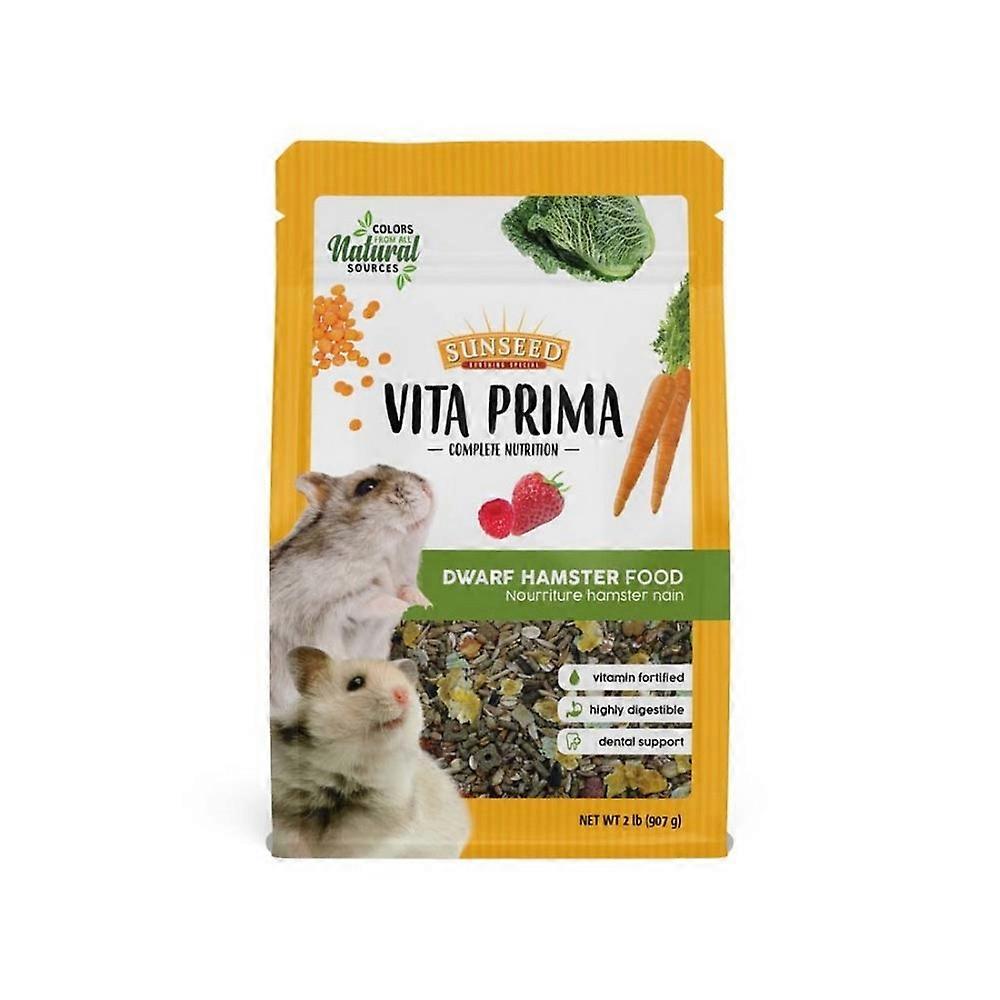 Sunseed Sun Seed Vita Prima 侏儒仓鼠干粮,2 磅