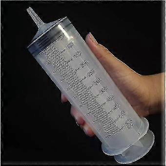 Syringe 500 Ml Large Capacity Syringe Reusable Pump Measuring With 1m Tube Feeding Ink-Good