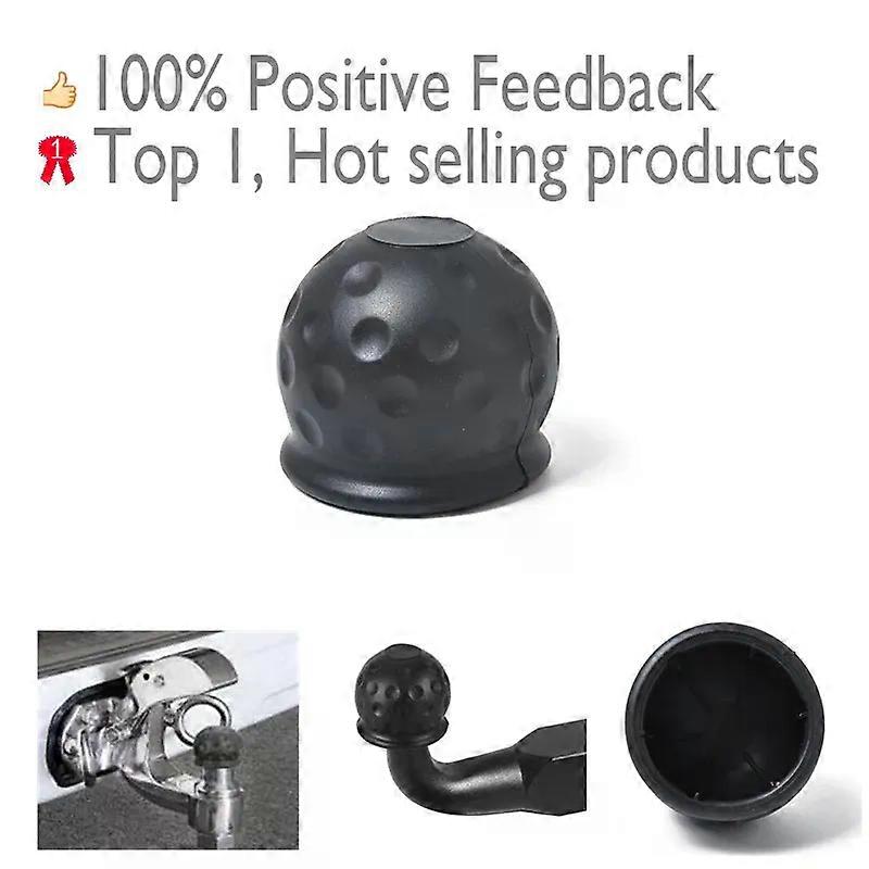 New Car Truck Tow Bar Ball Cover Cap Towing Hitch Trailer Protect Towball Protector Universial MAXP