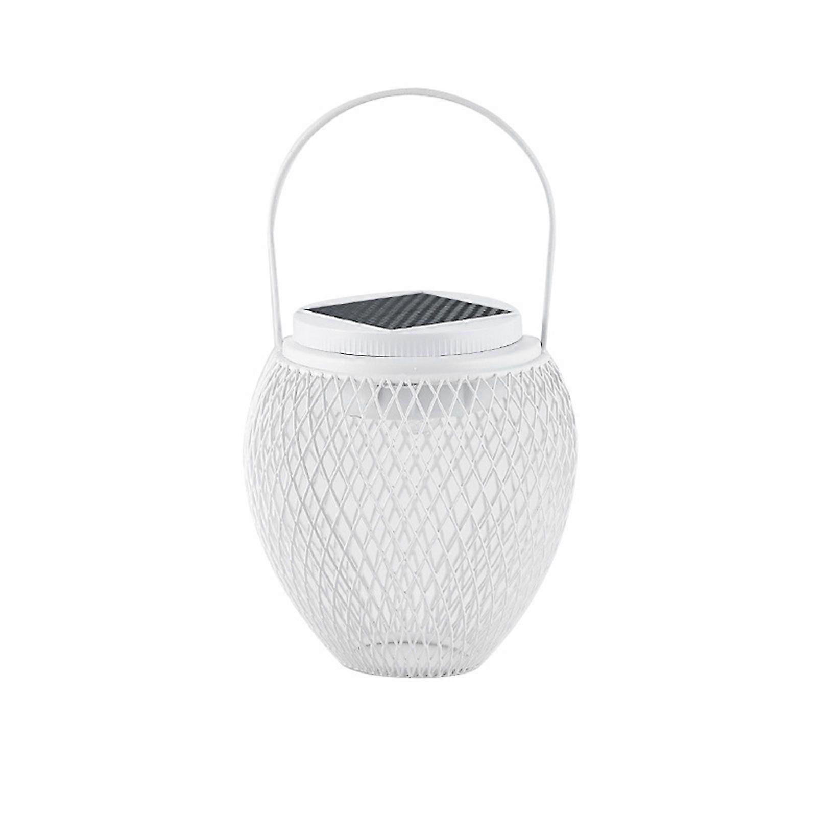 Solar Lantern Outdoor Solar-powered Pendant Light Garden Courtyard Landscape Light Hanging Light IP55 Waterproof Adjustable White Light Warm Light