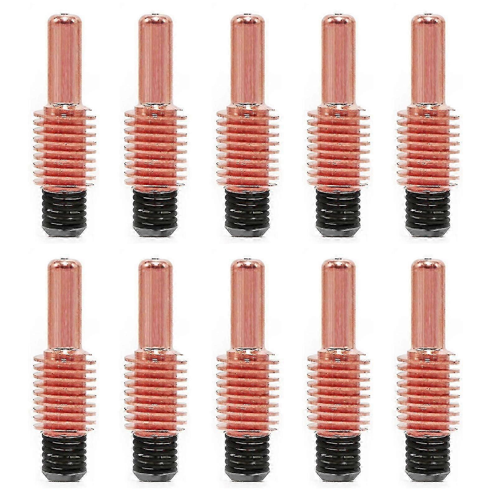 Set of 10 Plasma Torch Electrode For Hypertherm Duramax 220842 105a f54