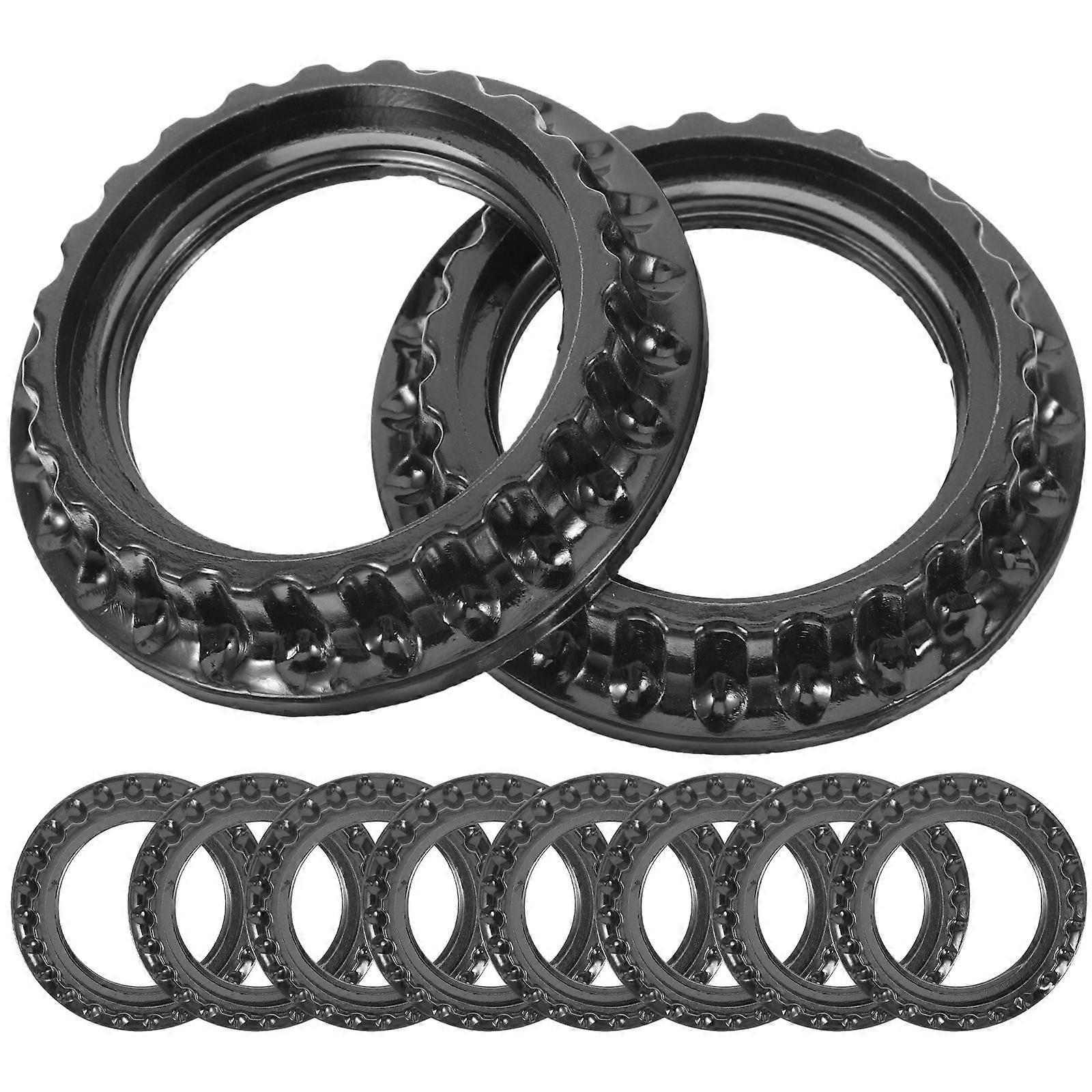 10pcs Lamp Shade Ring Replacement E26 Lamp Shade Ring Collar Shade Ring For Floor Lamp