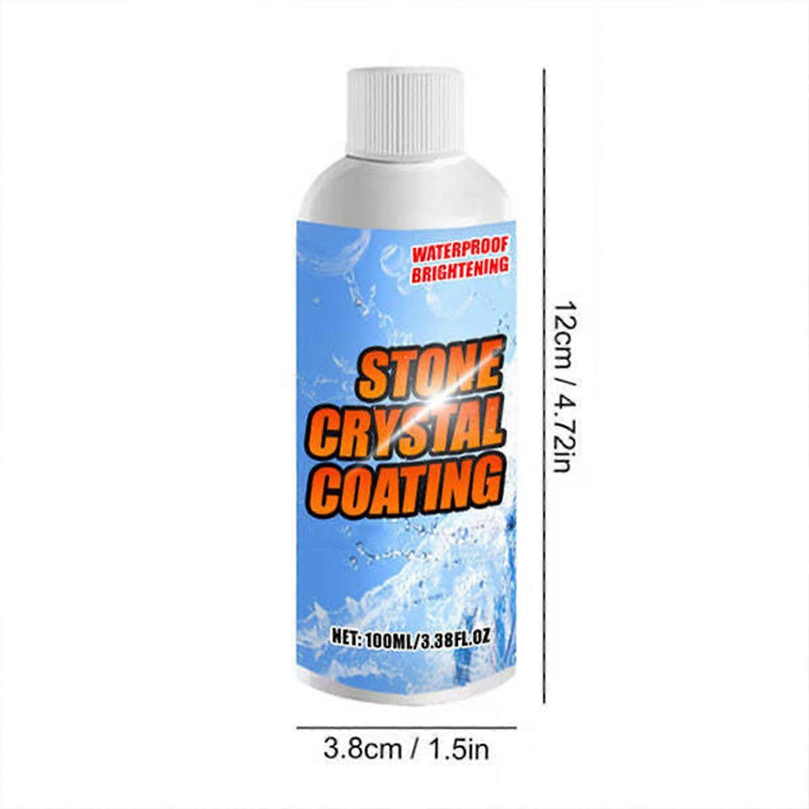 Stone Brightens Crystal-Plating Agent Stone Crystal Plating Stain Remover Polish Effectively Brightens Ceramic And Stone Coatings Easy to Use Durable