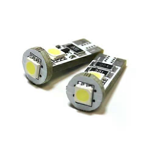 2x Mercedes E-Class C207 Bright Xenon White 3SMD LED Canbus Number Plate Bulbs