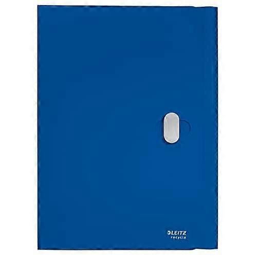 Folder with flaps - LEITZ - 46220035 - A4 - Blue - Recyclable - 150 sheets