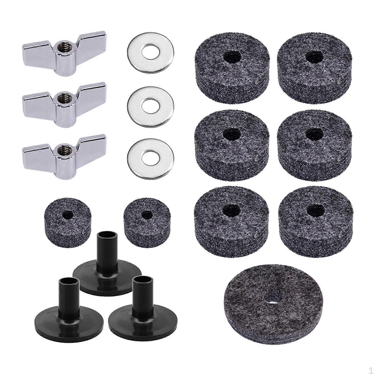 Drum Replacement Part Cymbal Felt Washer Replacement, al Accessorie , Attachment Set for