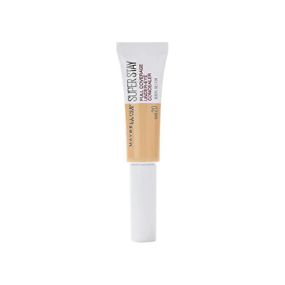 2 x Maybelline Superstay Full Coverage Under-Eye Concealer 6ml - 20 Sand