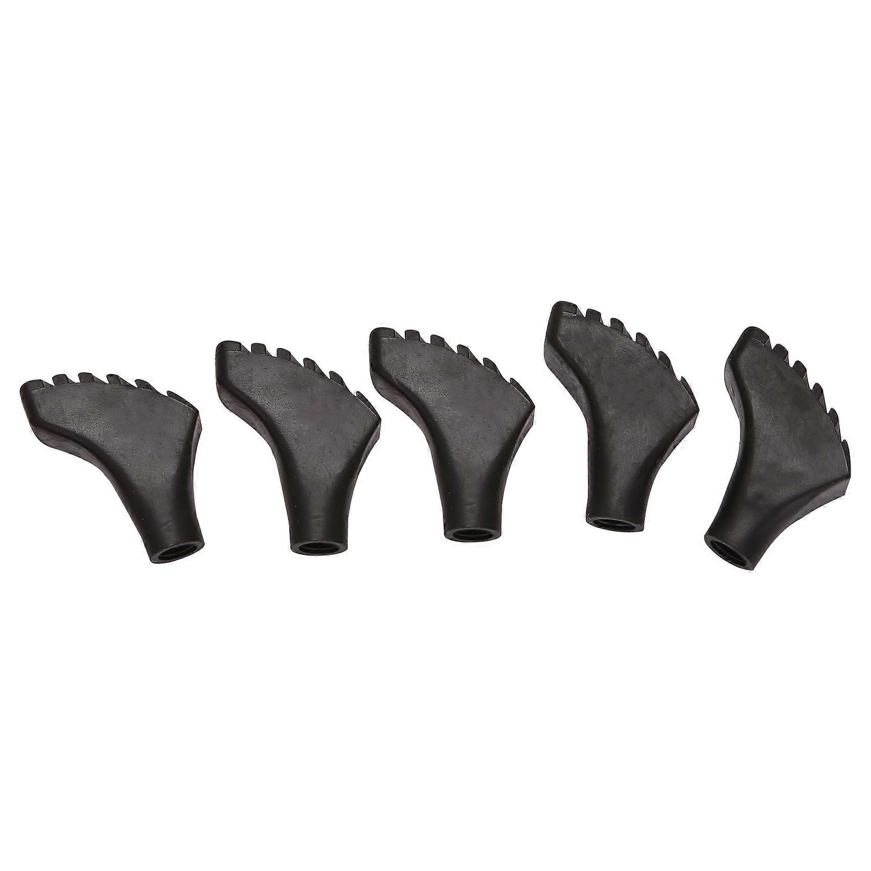 Four Pack of Rubber (Replacement Feet/Caps) for Trekking Poles