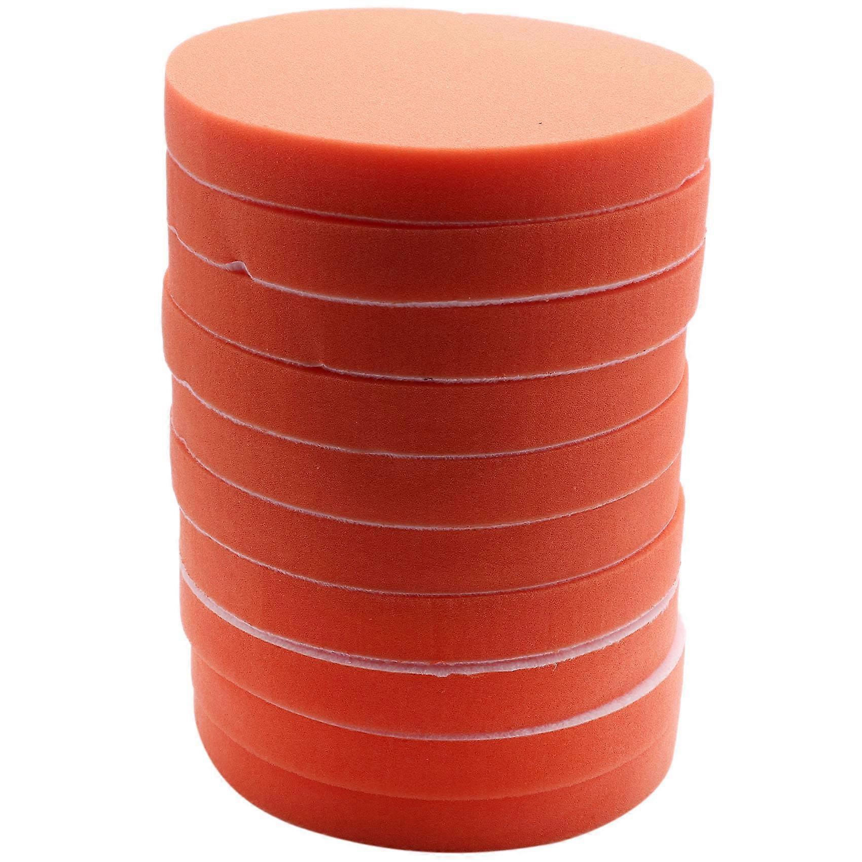 10Pc 180Mm 7 inch Flat Sponge Gross Polishing Buffing Pad Kit for Car Polisher Clean Waxing Auto Pai