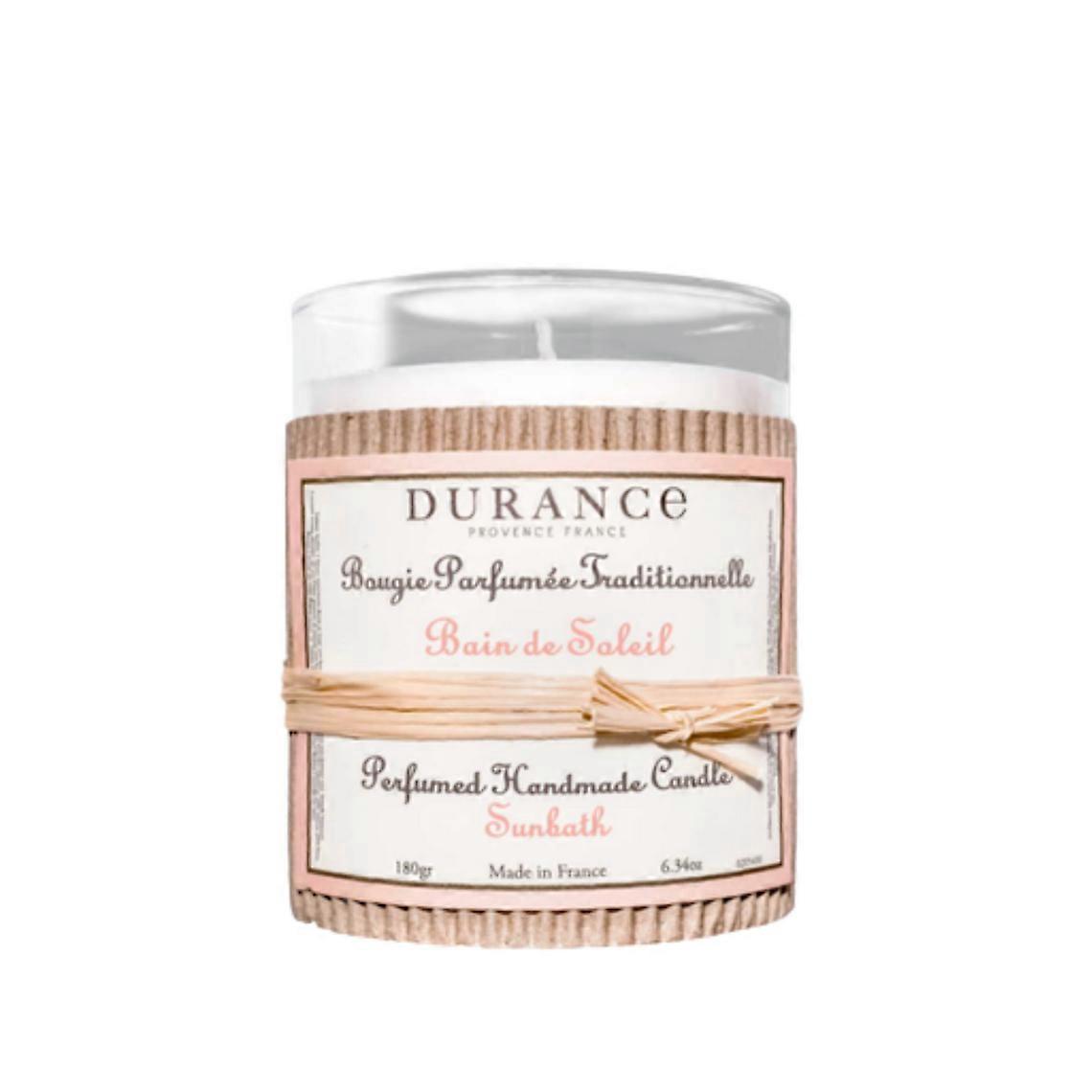 Perinteinen tuoksukynttilän auringonotto