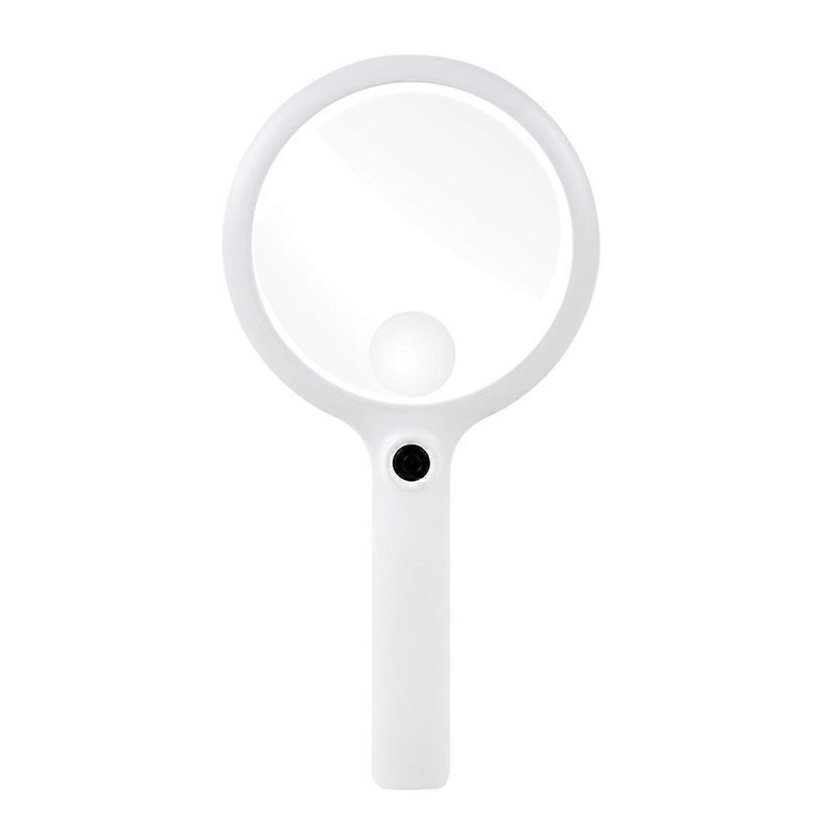 3 Lighting Modes Rechargeable Illuminated Magnifying Glass 130mm