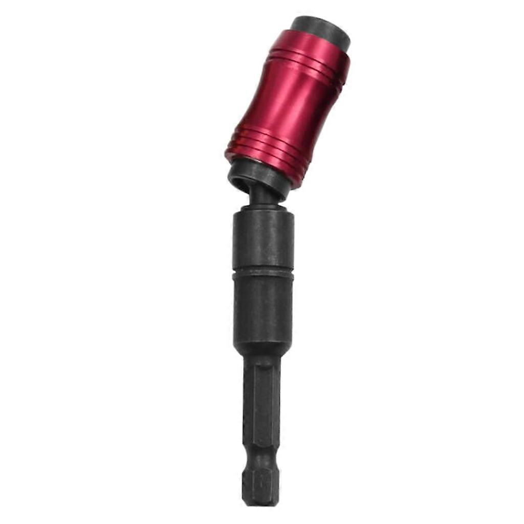 Magnetic Ring Screw Drill Tip Hand Tools Drill Bit Extension Rod Quick Release Holder Drive Guide Drill Screwdrill Bits Red black
