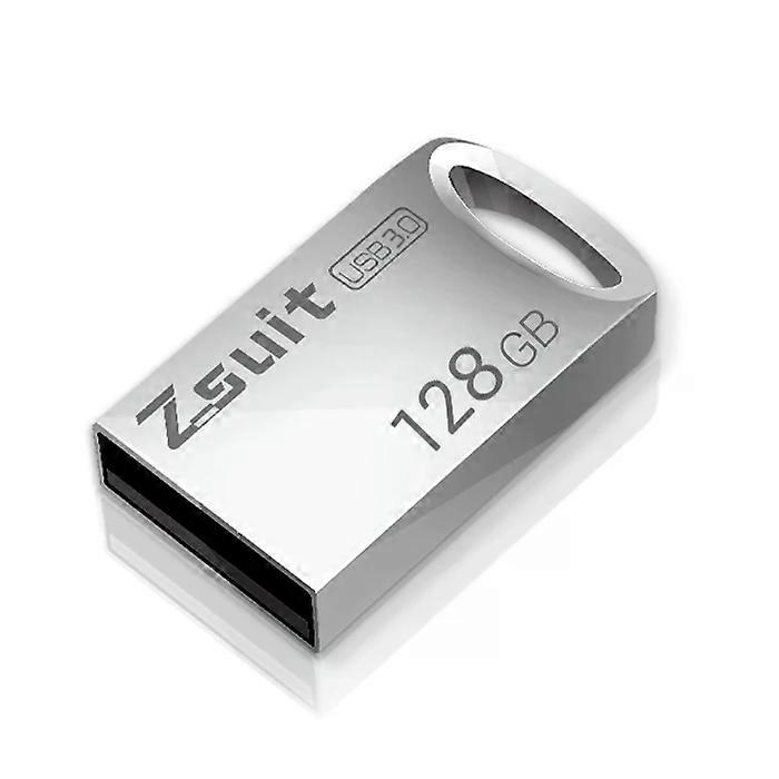 USB Flash Drive-128GB Mini Metal Ring Shape,USB 3.0 -