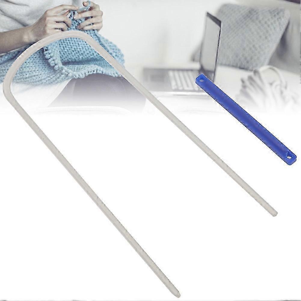 Stainless Steel Knitting Fork Devices, Knitting Needle Accessories for Flower Patterns