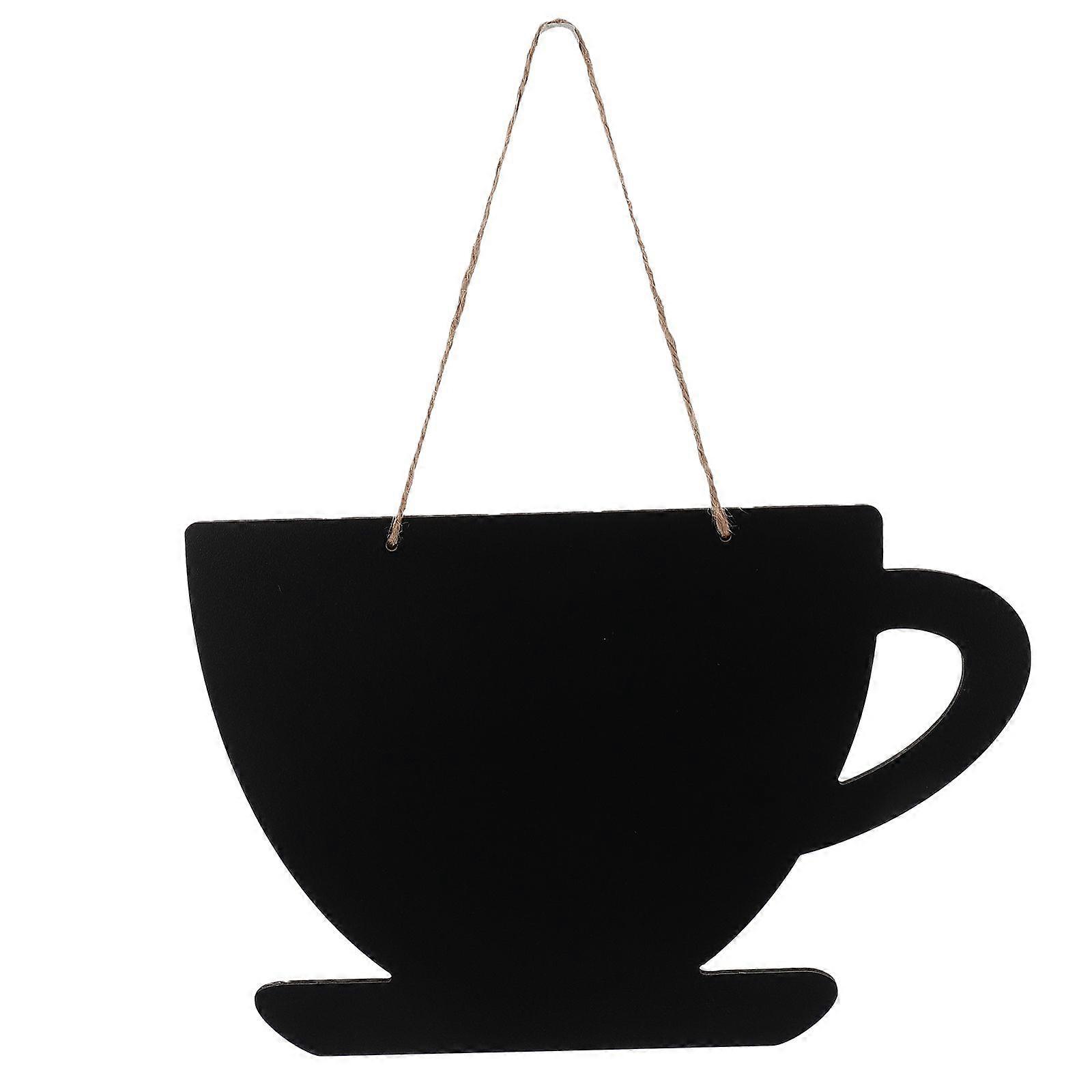 1pc Wooden Message Board Hanging Chalkboards Ornaments Display Chalkboards