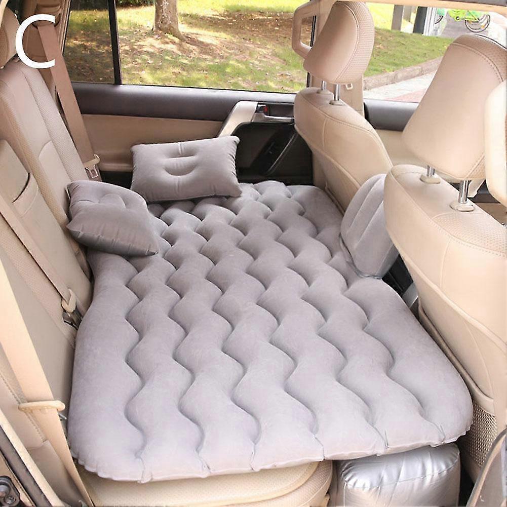 Gray (C) $ Car bed inflatable mattress car back seat inflatable bed car rear air cushion bed travel bed inflatable cushion