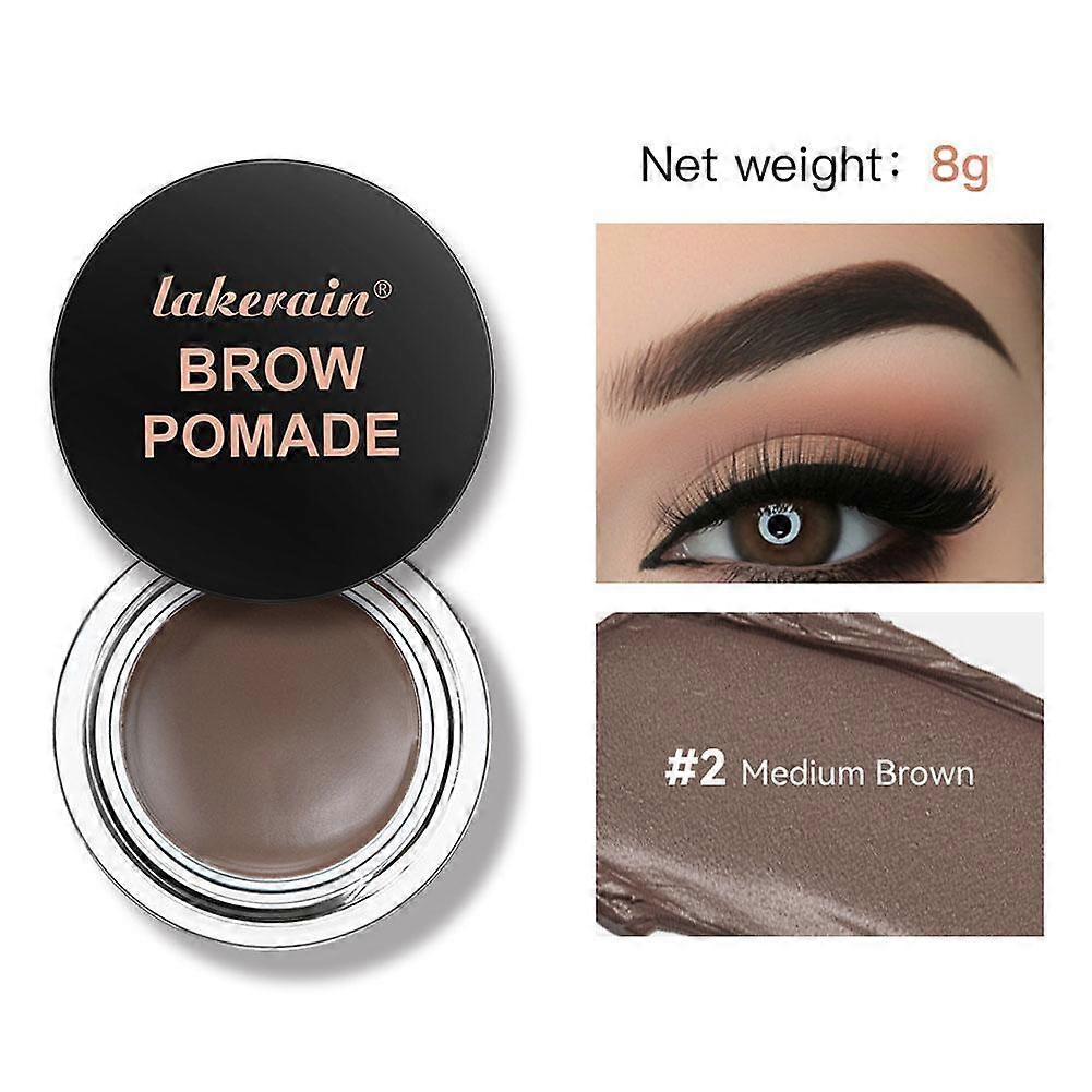 Lakerain Waterproof Eyebrow Paste Sweatproof Natural 3D Eyebrow Mascara