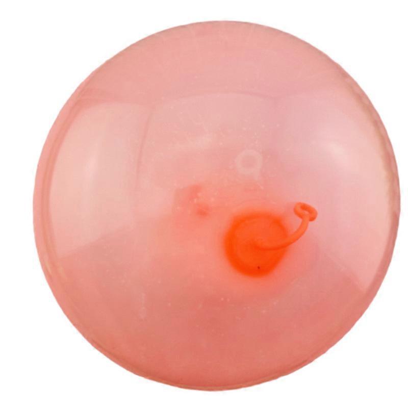 Inflatable Bubble Ball Water Filled Beach Balls Soft Rubber Ball for Kids Outdoor