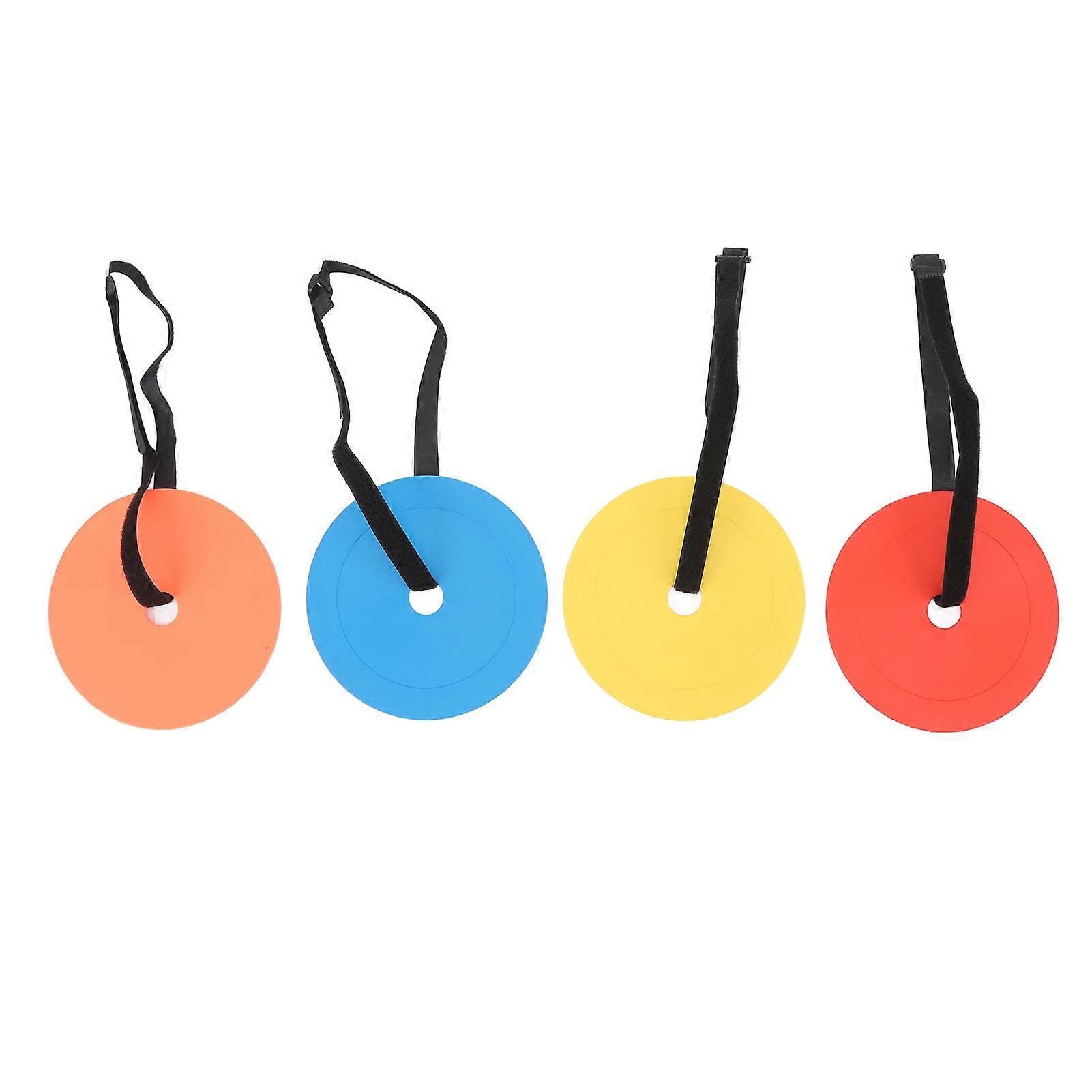 Soccer Goal Target Discs TPE Adjustable Length Enhance Accuracy Reactive Agility Targets Training Discs for Hockey Soccer Baseball