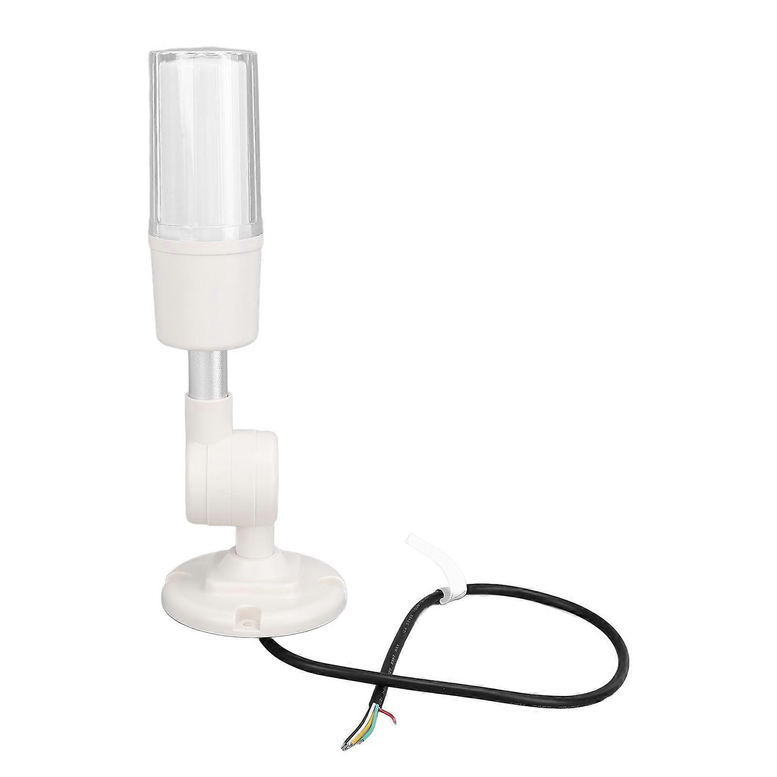 LED ABS PC 3 Color Industrial Warning Light Column Signal Tower Indicator Lamp for Factory Workshop DC 24V