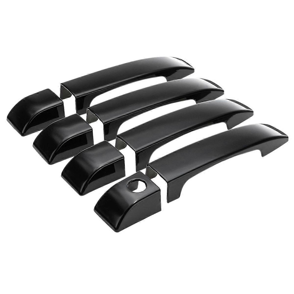 Car Door Handle Covers Trim Gloss Black Exterior Door Handles Cover for Range L322 2002-2012