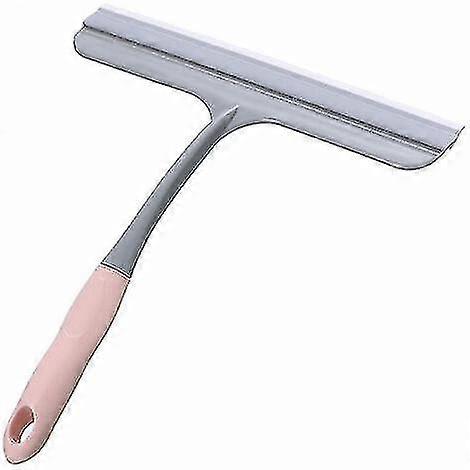 Silicone Bathroom Squeegee for Glass Windows with Built-in Hanging Hook