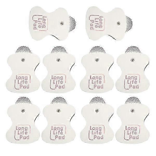 Long-Life Replacement Electrodes for Omron Massager 10 Pack