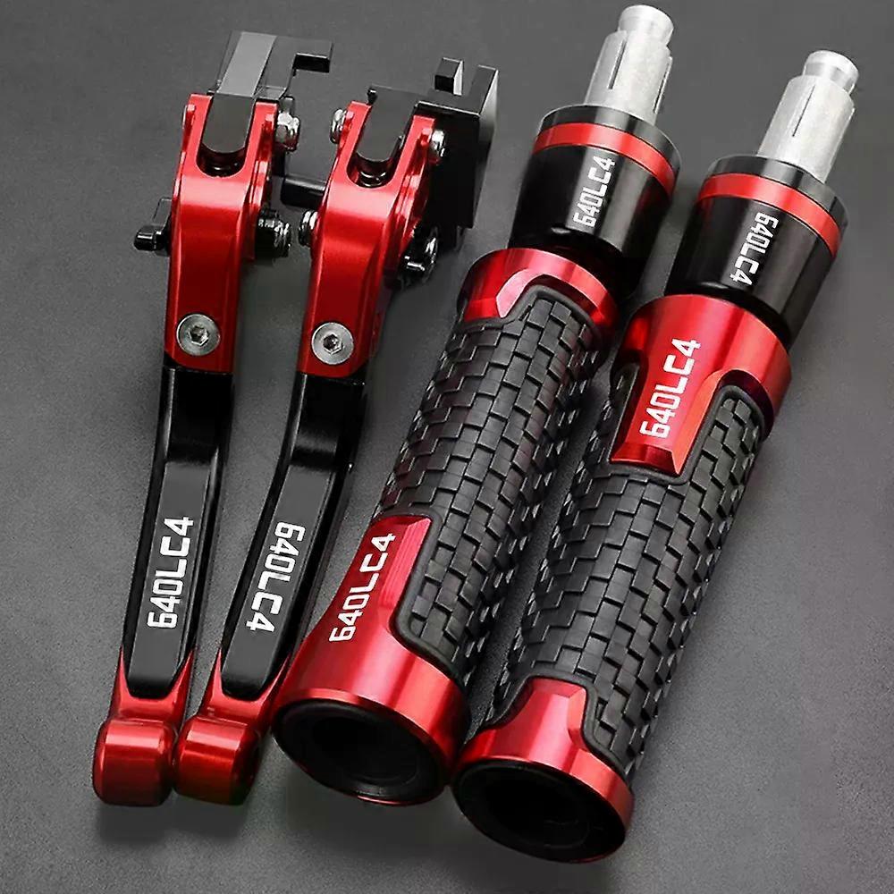 Applies to Motorcycle Accessories Adjustable Brake Clutch Lever Handle Hand Grips Ends For 640LC4 640 LC4 2003-2006 2005 2004 CNC Handlebar