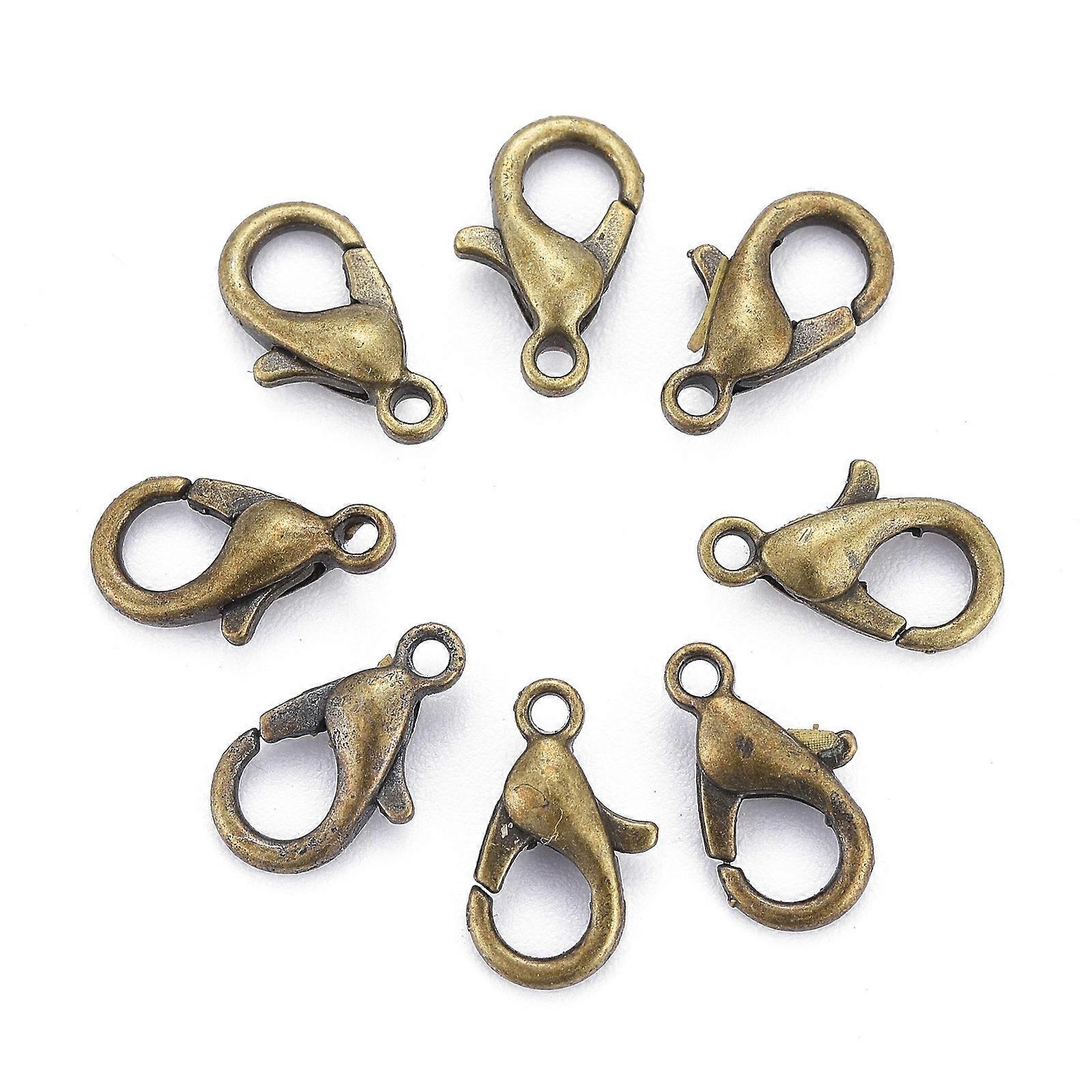 1000pcs Zinc Alloy Lobster Claw Clasps Parrot Trigger Clasps Jewelry Findings
