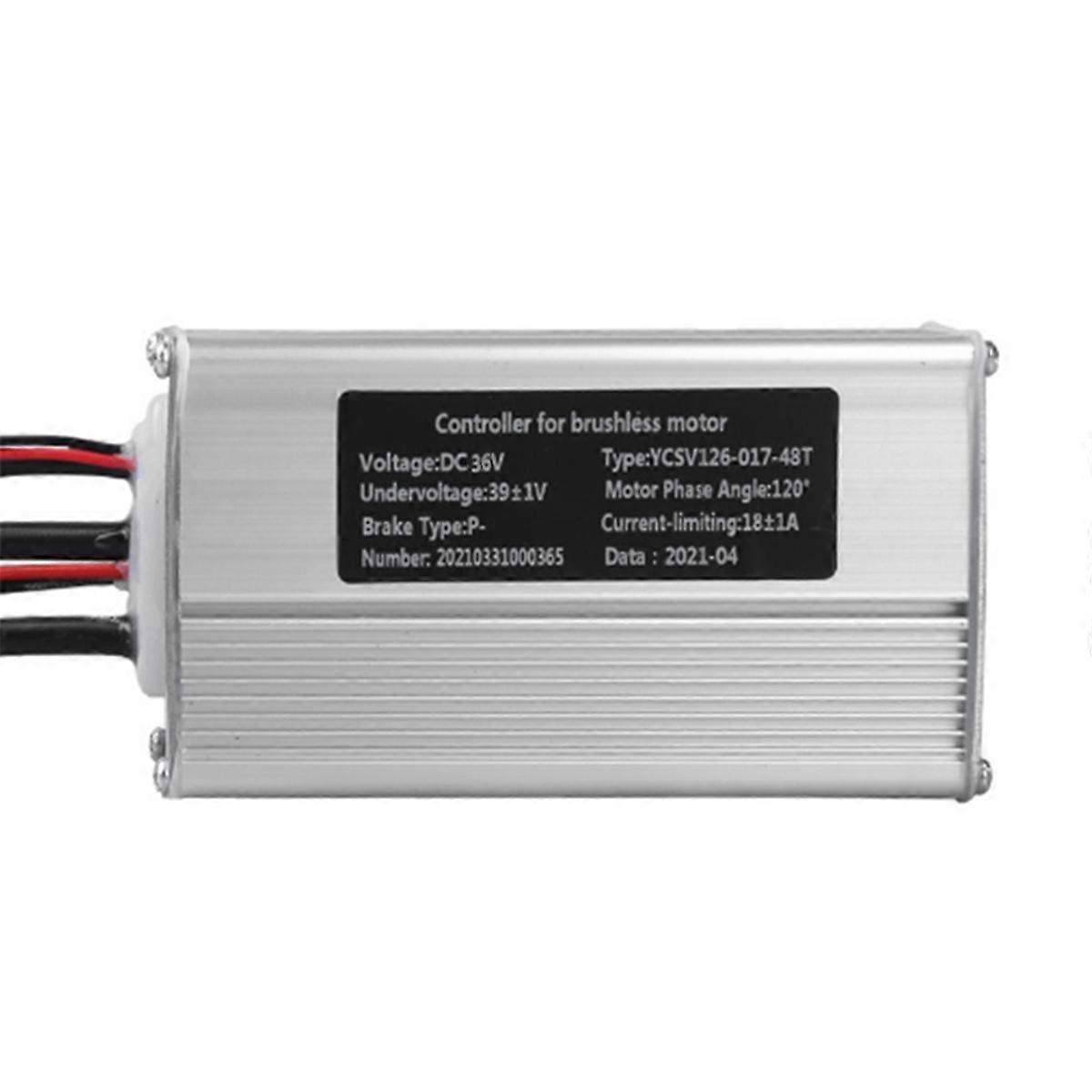 Electric Bikes Sine Wave Controller 36V 350W 14A Brushless Motor Controller for Protocol Instrument