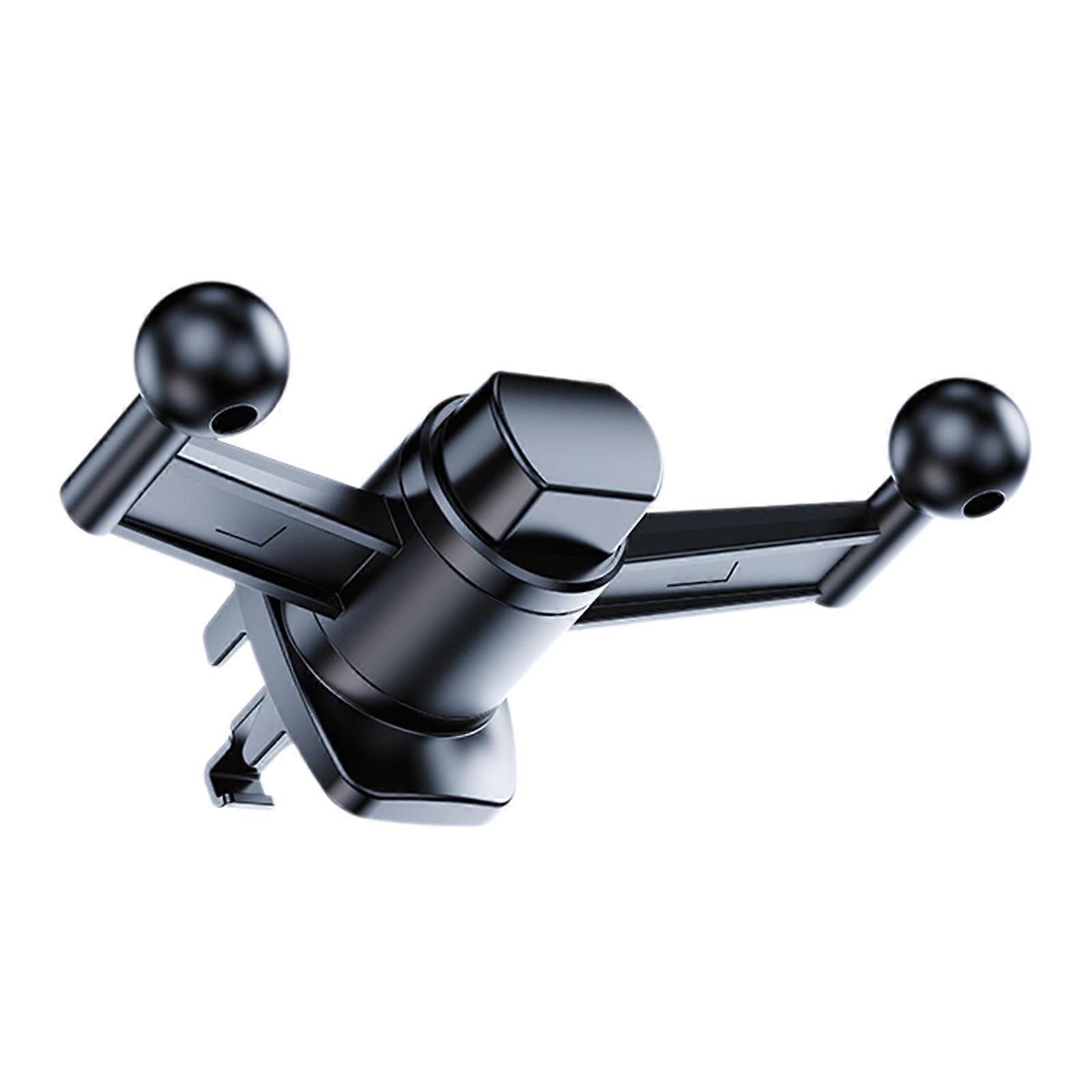 Universal 17MM Double Head Car Phone Stand Accessory Featuring 360 Degree Rotation & Telescopic Hook Design For Easy Use