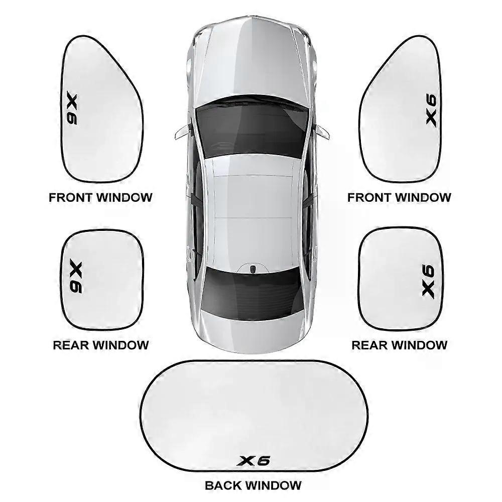 Car Side Back Window Sunshade Cover Accessories Suitable for BMW X3 F25 G01 X4 F26 G02 X5 E70 F15 G05 X6 E71 F16 G06 X1 E84 F48 X2 F39 X7