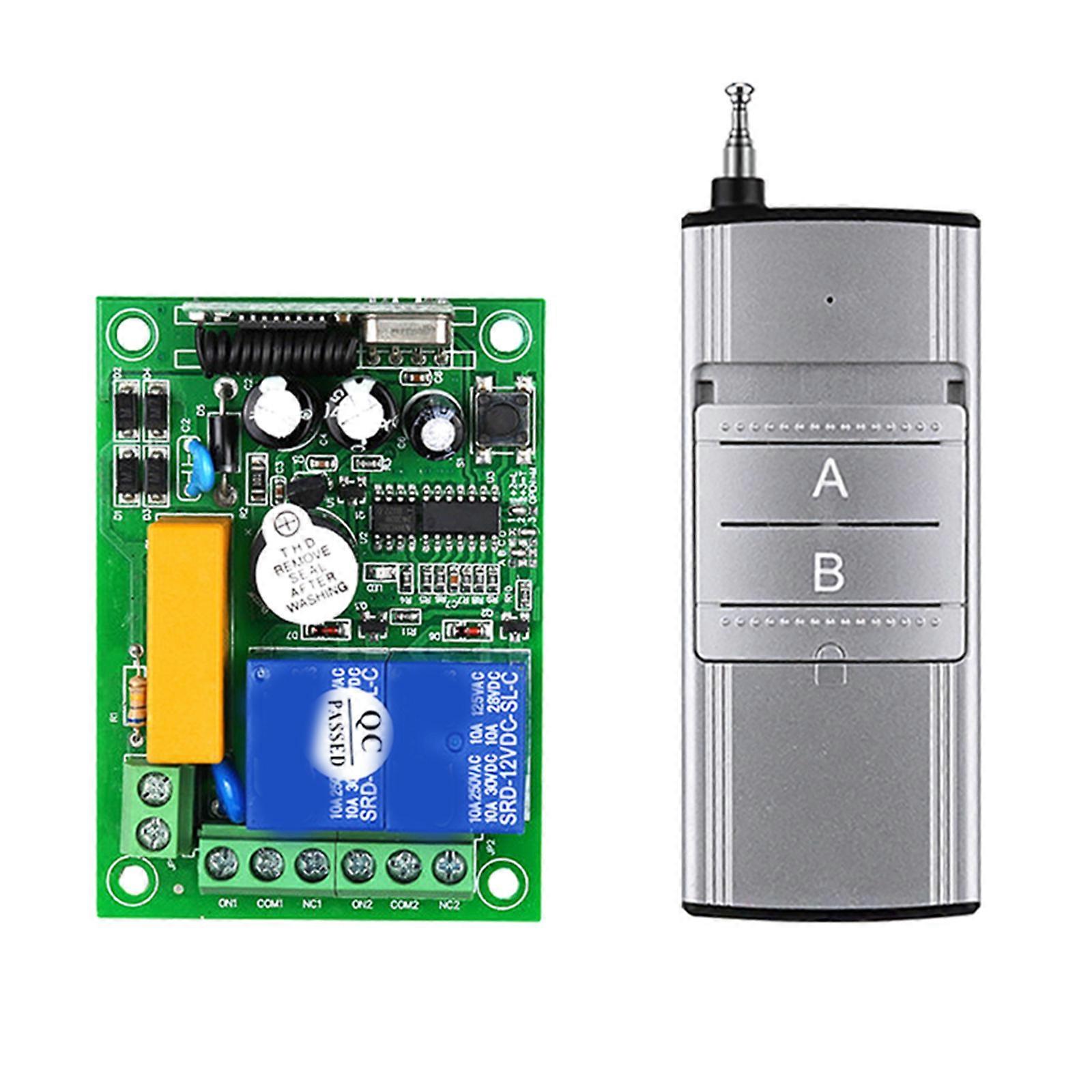 Forward And Reverse Switches Wirelessly Remote Control Switches Motor Module Garage Door Control Motor Control System