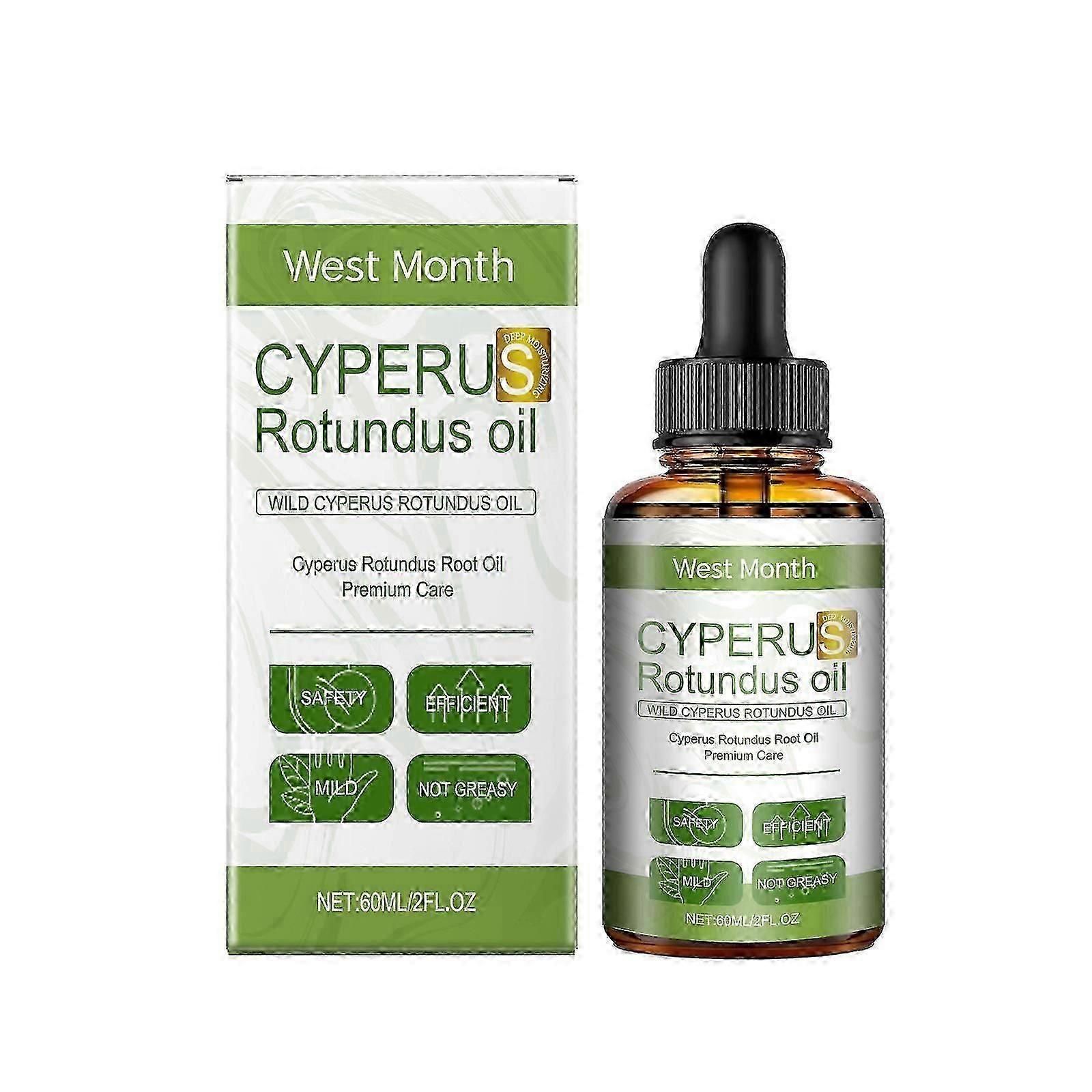 Cyperus Rotundus Oil for Hair Removal,100% Natural Cyprus Oil 60ml, μειώνει την τριχοφυΐα, καταπραΰνει το δέρμα, ιδανικό για άνδρες και γυναίκες