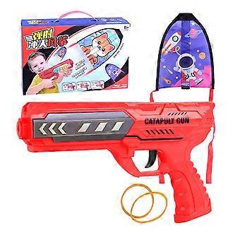 Catapult Kite Gun Thumb Ejection Kite Slingshots Kite  Kite Launchers Gun Kite Launchers Toy Kid Catapult Toy Mini Kite  Yellow