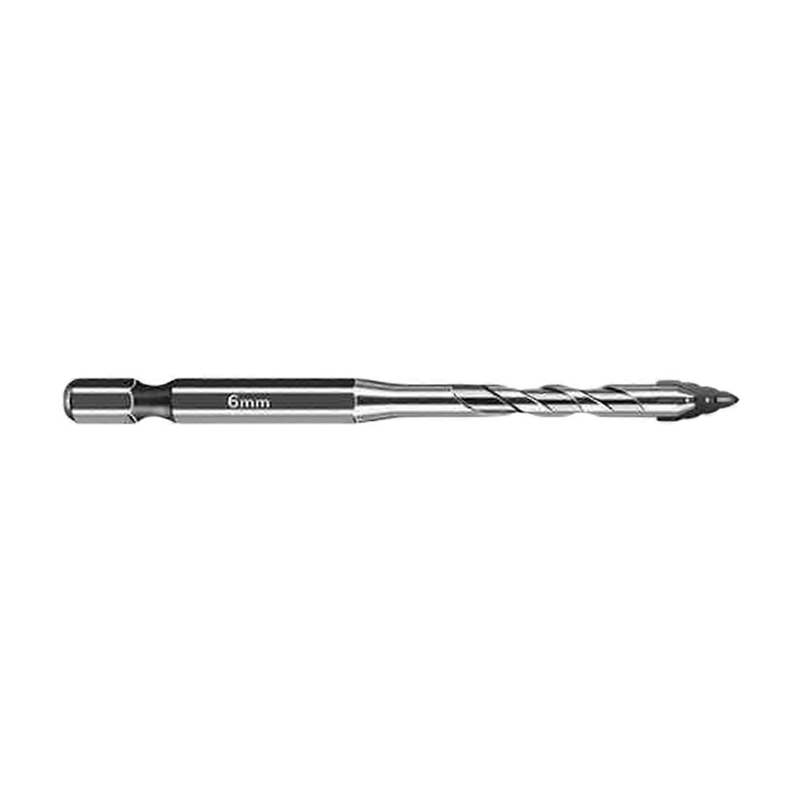 6/8/10/12mm Eccentric Drill Bits Four Edge Eccentric Twist Drill Bit Set High Hardness Bevel Tip Serrated Drill Bits