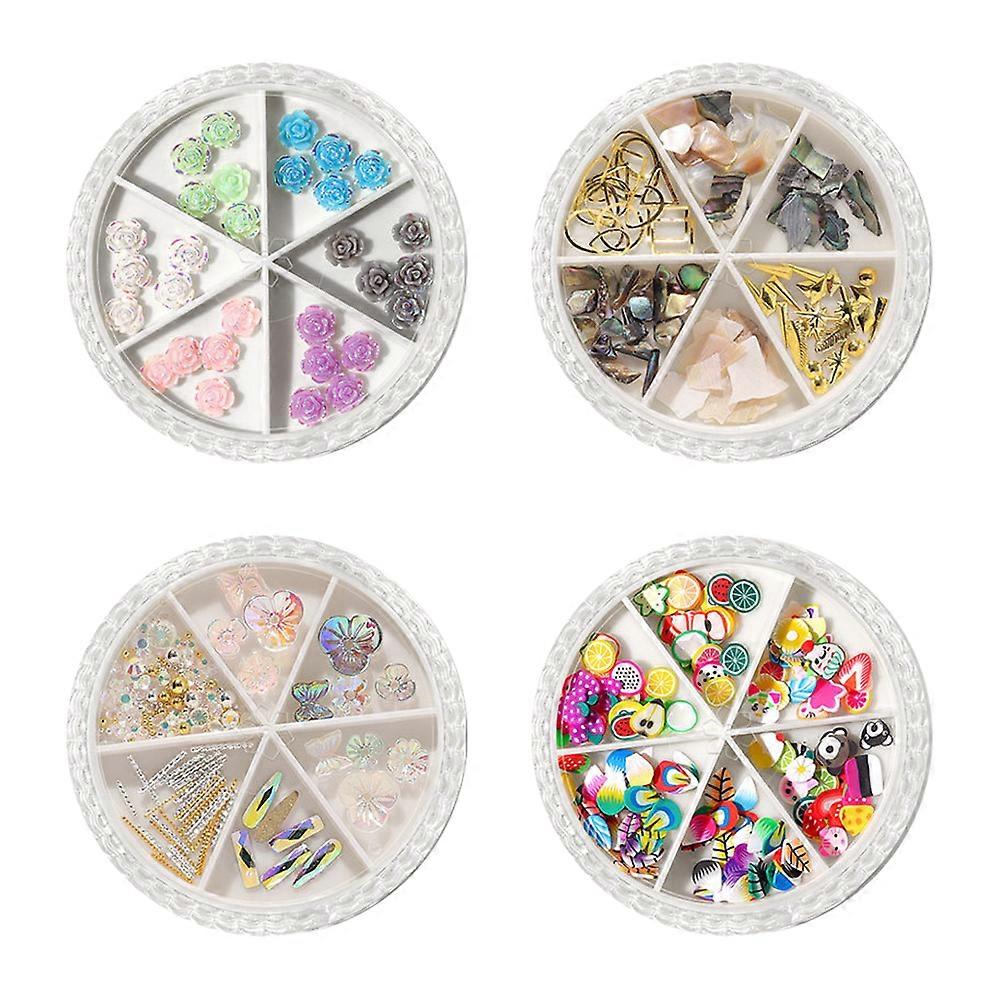 Flat Back Rhinestone Nail Charms