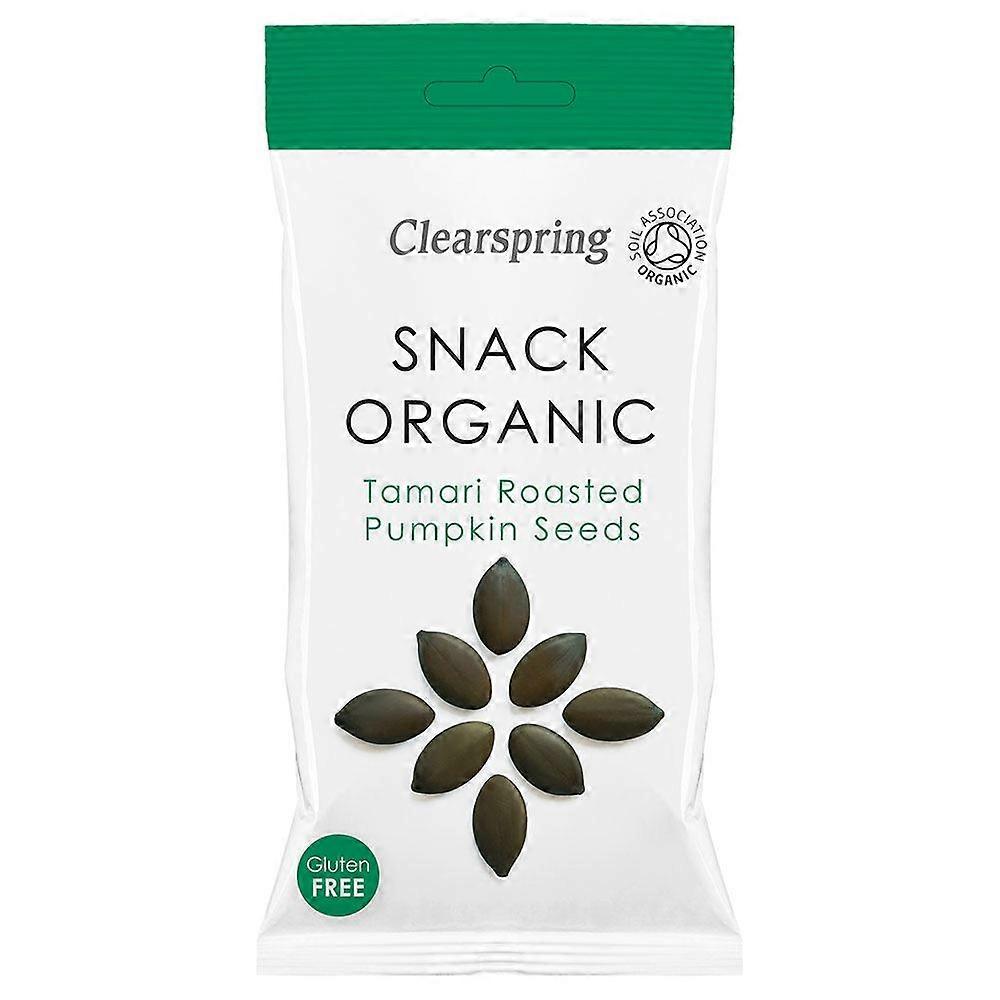 Clearspring Snack 有机酱油烤南瓜子 30g