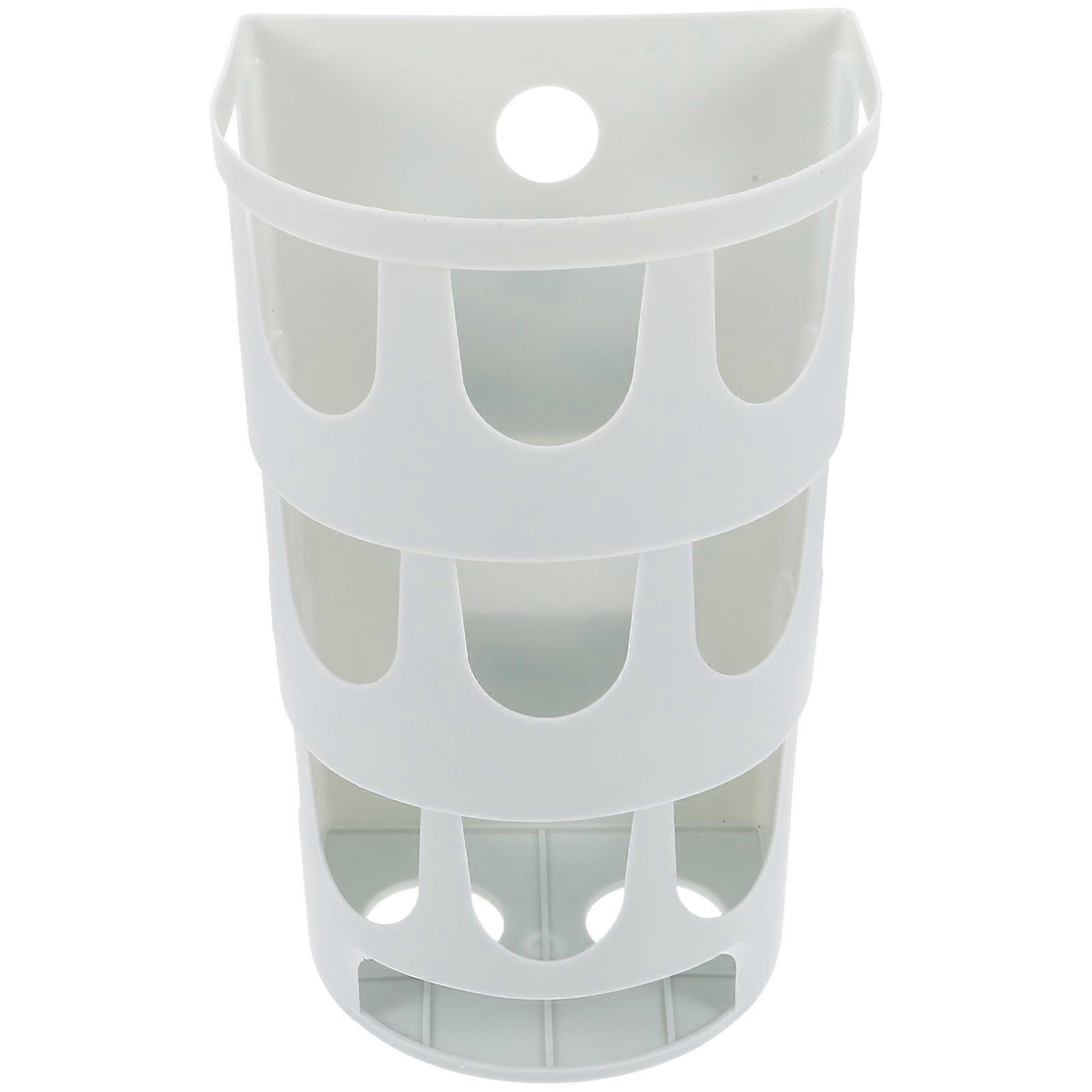 No-Smell Grocery Bag Holder, Secure Adhesive Fixing for Seamless Integration