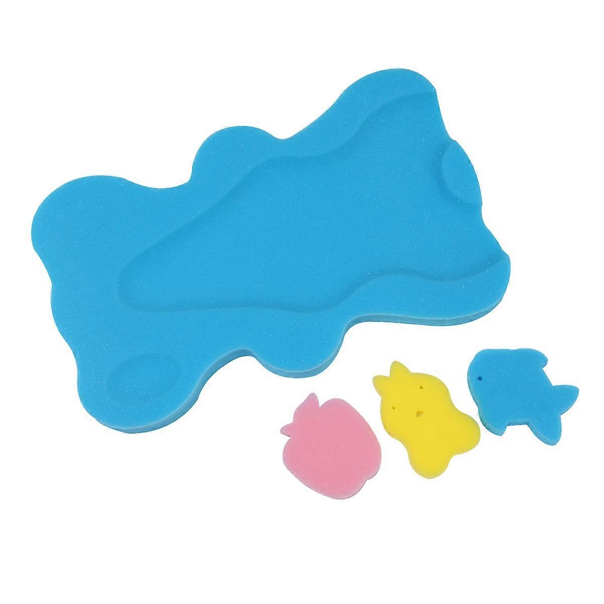 Comfortable Bathing Mat with Anatomical Design and Secure Base for Infants