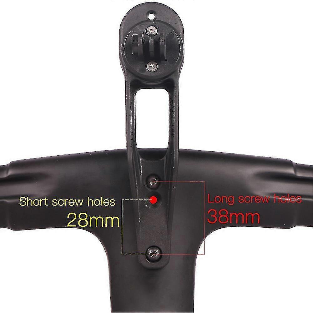 Road Bike Bicycle Handlebar Computer Mount For Canyon H31 Cp10 Cp20 For Garmin /bryton/cateye With 4 X Bases/1 X Light Mount