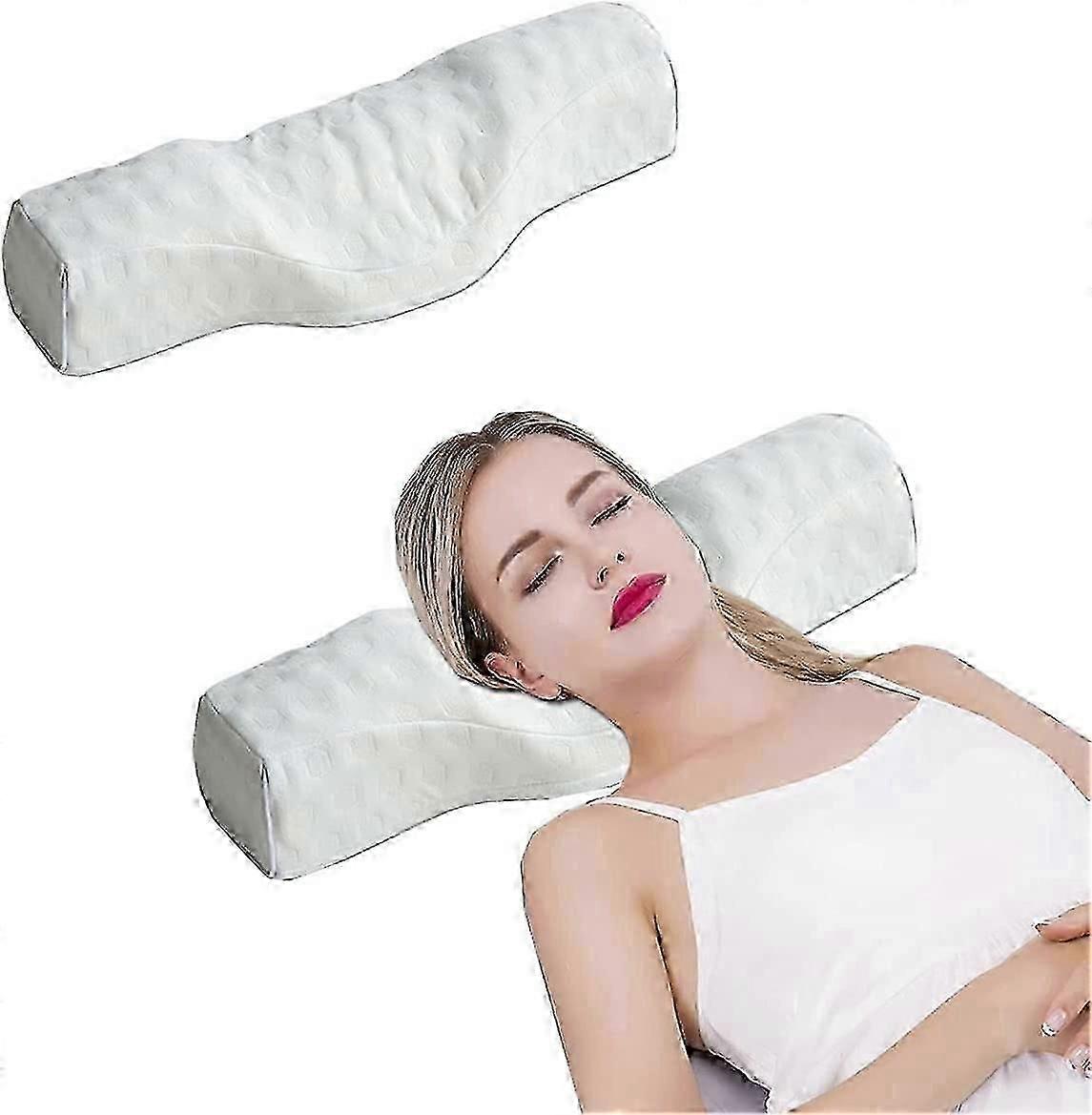 Cervical Neck Pillow for Sleeping , Memory Foam Neck Roll Pillow for Stiff Neck Pain Relief, Neck Support Pillow