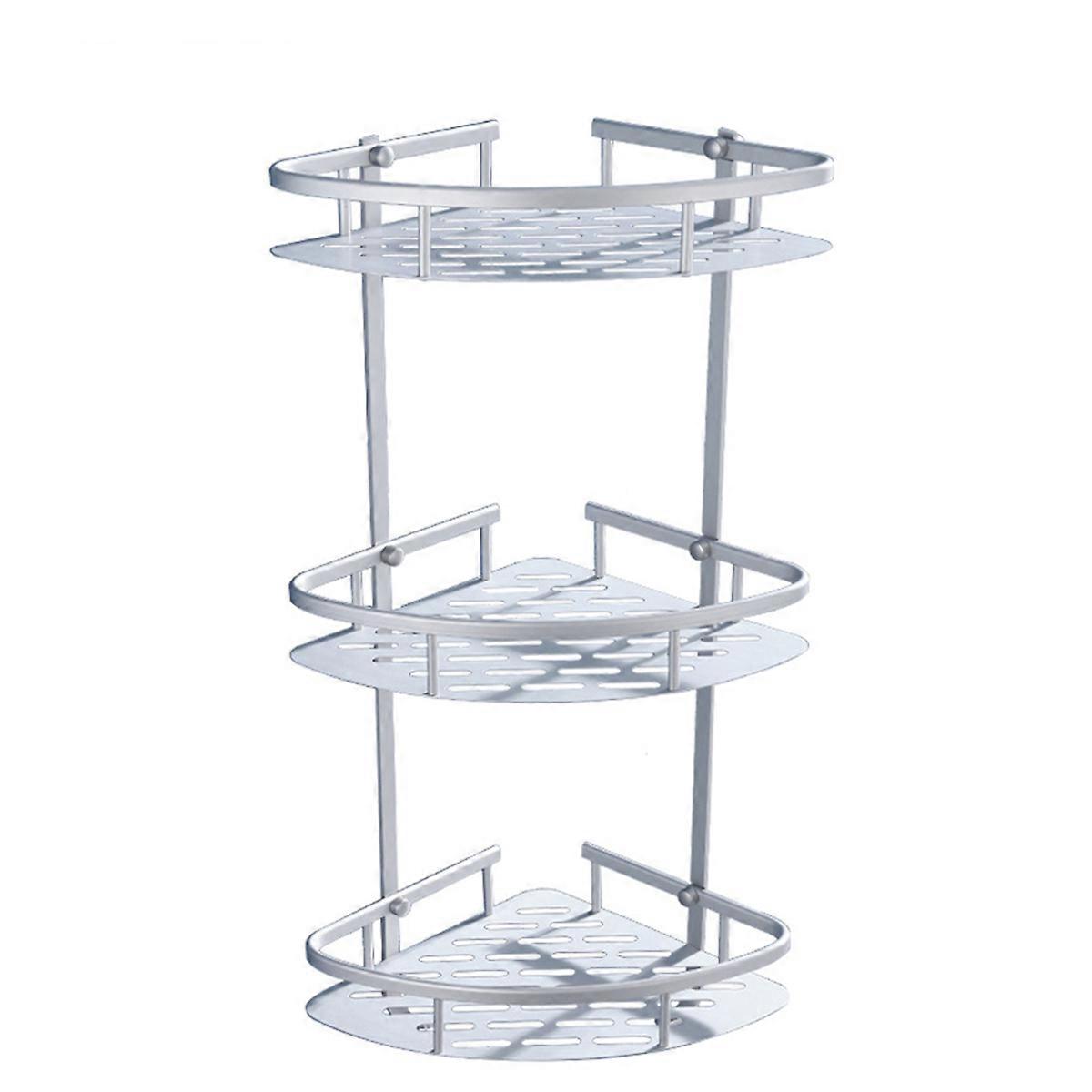 Aluminum Triangle Tray Shelves, Functional for Bathroom Accessories, Robust and Reliable