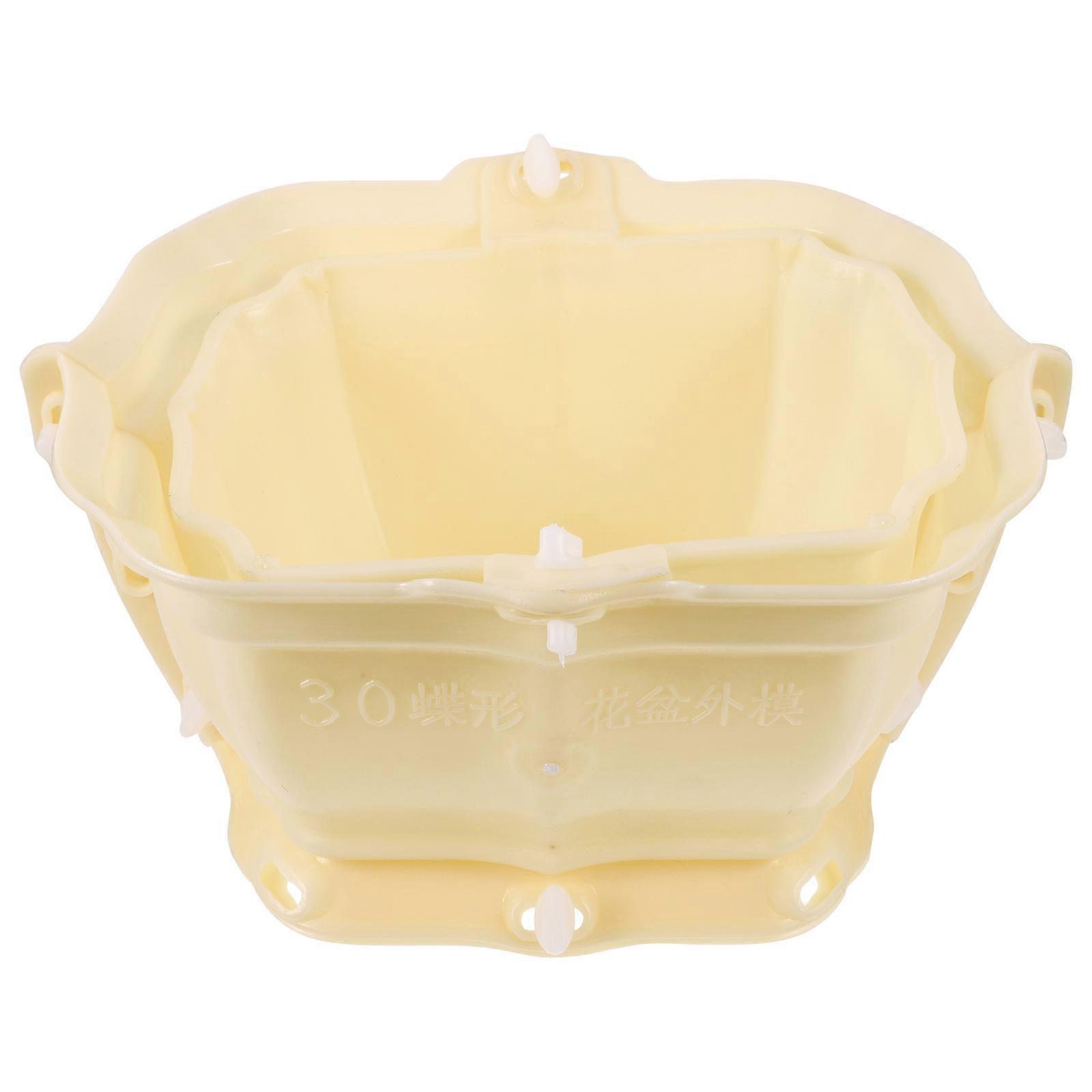 Creative Reusable Mold for Flower Pots, Ideal for DIY Projects, Family Bonding Experience