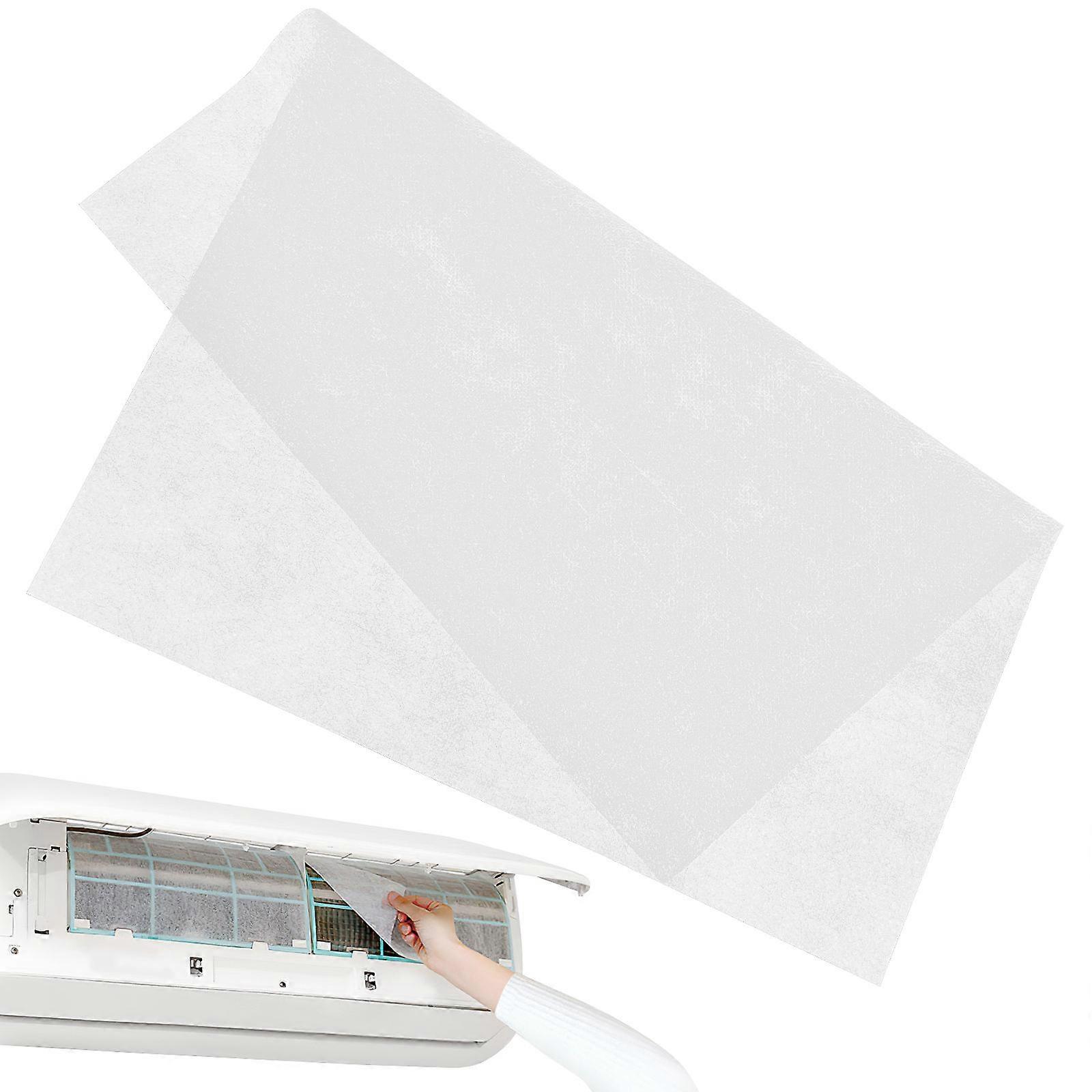 10pcs Air Conditioning Purification Paper, Self Adhesive Dust Filter for AC Strainer, Suitable for Home Use