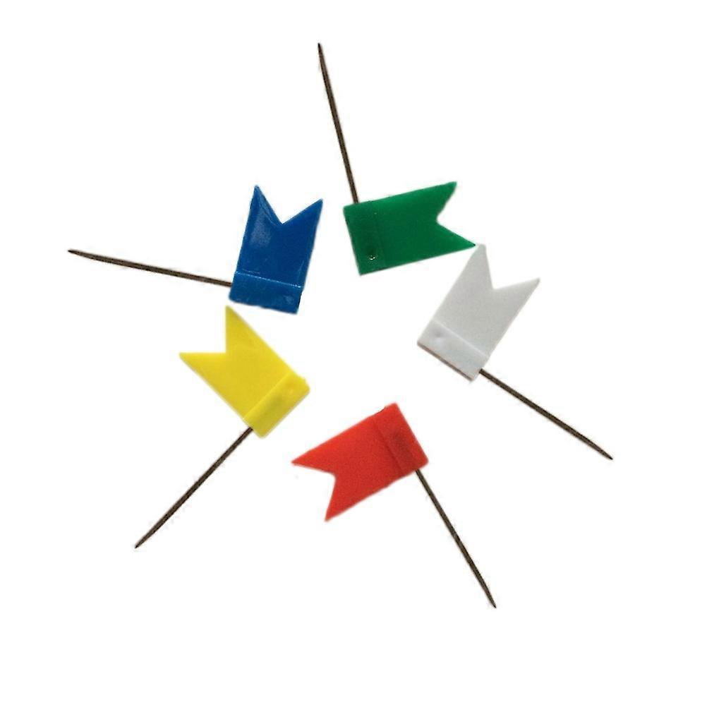 Flag Style Push Pins for Organizational Needs, Material