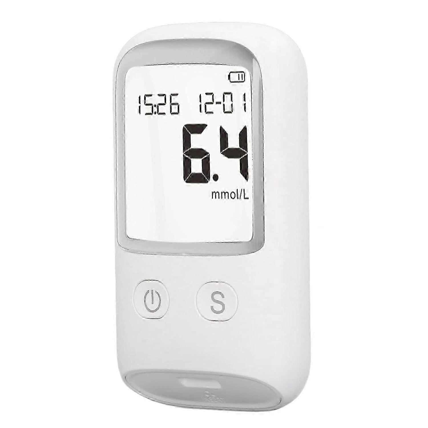Hemoglobin Meter Hemoglobin Tester Hemoglobin Test Kit Glucometer to Measure Blood Sugar,50 Test Strips + 50X Needles